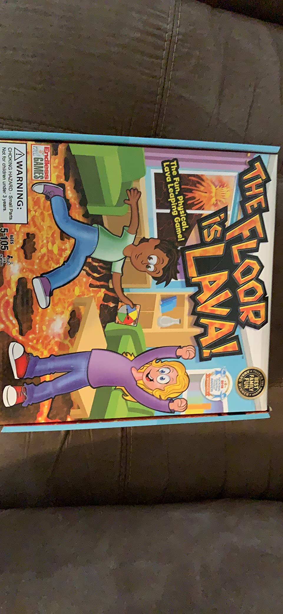 Endless Games The Original The Floor is Lava! Game by Endless Games - Interactive Game For Kids And Adults - Promotes Physical Activity - Indoor And Outdoor Safe - Customer Photo 2