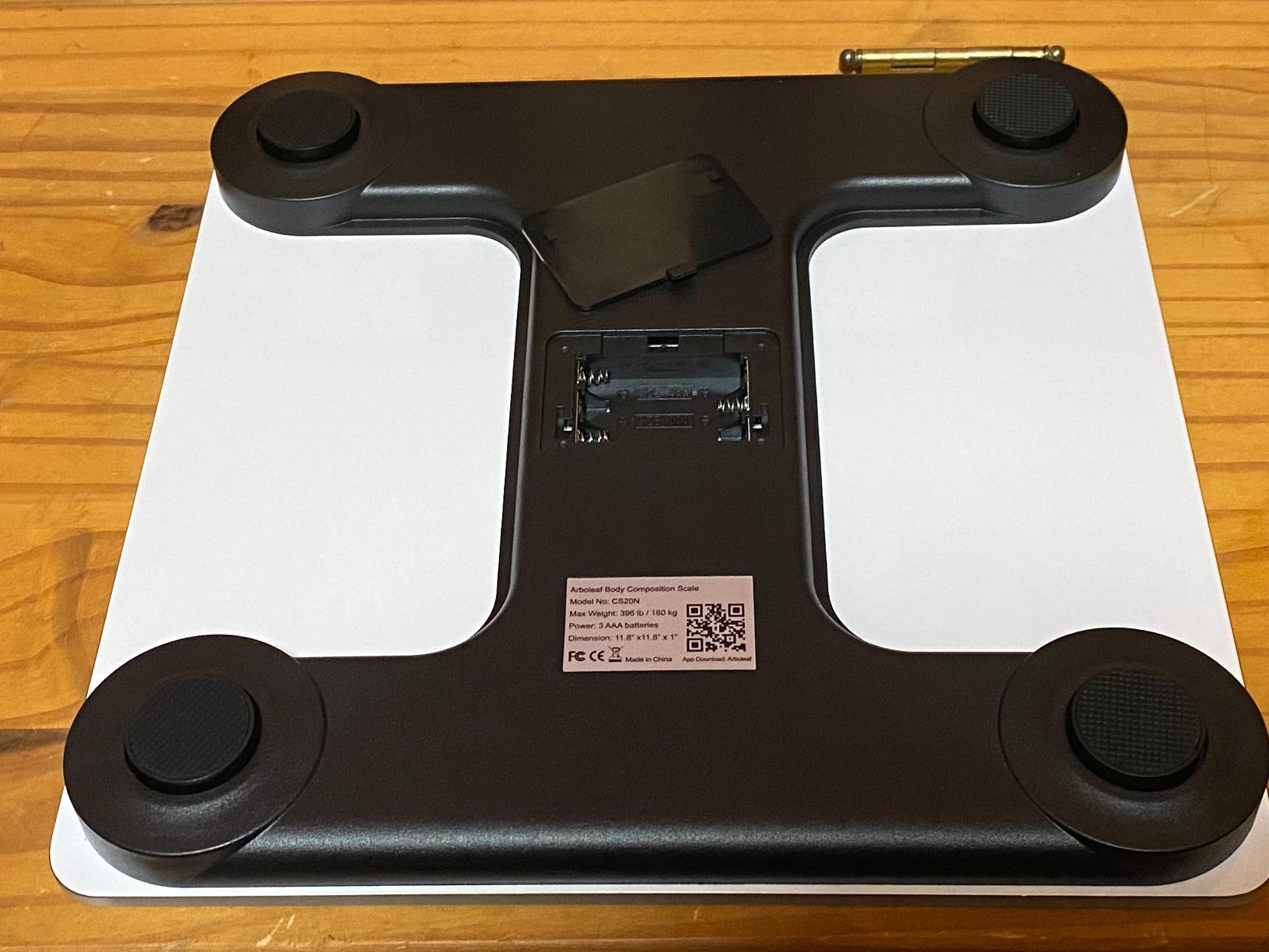 arboleaf Smart Scale for Body Weight and Fat, Bluetooth Digital Bathroom Scale, Body Composition Analyzer with App, 14 Metrics Include BMI, 400lb Capacity(White) Customer Review arboleaf Smart Scale for Body Weight and Fat, Bluetooth Digital Bathroom Scale, Body Composition Analyzer with App, 14 Metrics Include BMI, 400lb Capacity(White) - Customer Photo 2