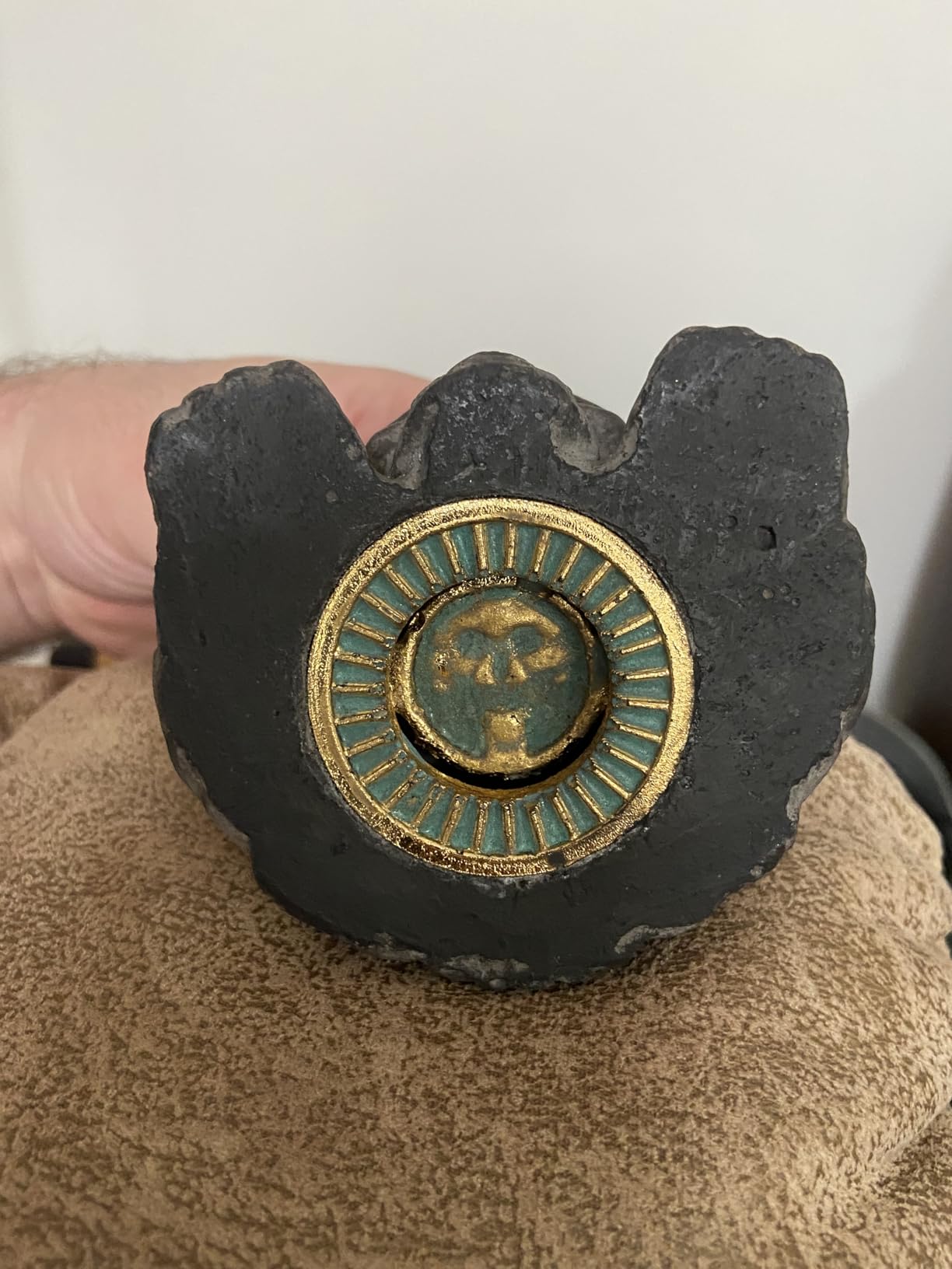 Real Screaming Aztec Death Whistle from ZBOSS by ITZCOEHUA - Loudest Authentic Human Sounding Screams 125+ Decibels Loud, Collectible, Aztec Design in Black Obsidian, Self defense - Customer Photo 2