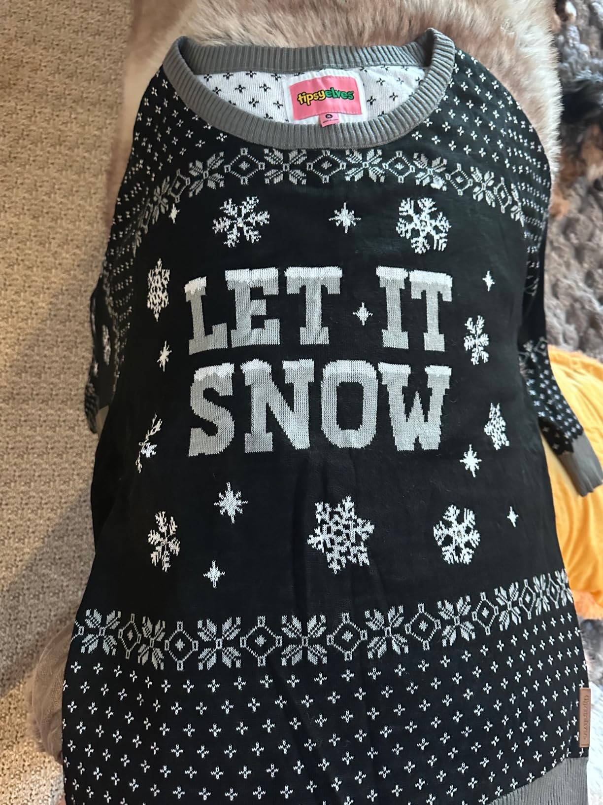 Tipsy Elves Women's Light-Up Christmas Sweaters - Ugly Christmas Pullovers with Ultra Bright LEDs for Women - Customer Photo 2