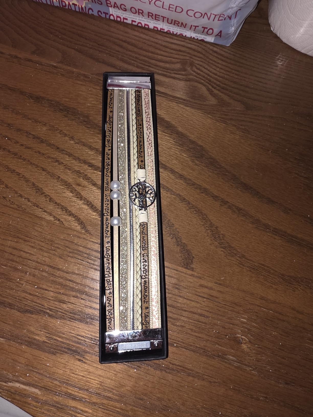 Desimtion Inspirational Tree of Life Leather Wrap Bracelets for Women, Birthday Christmas Gifts Jewelry for Women Teen Girls - Customer Photo 2