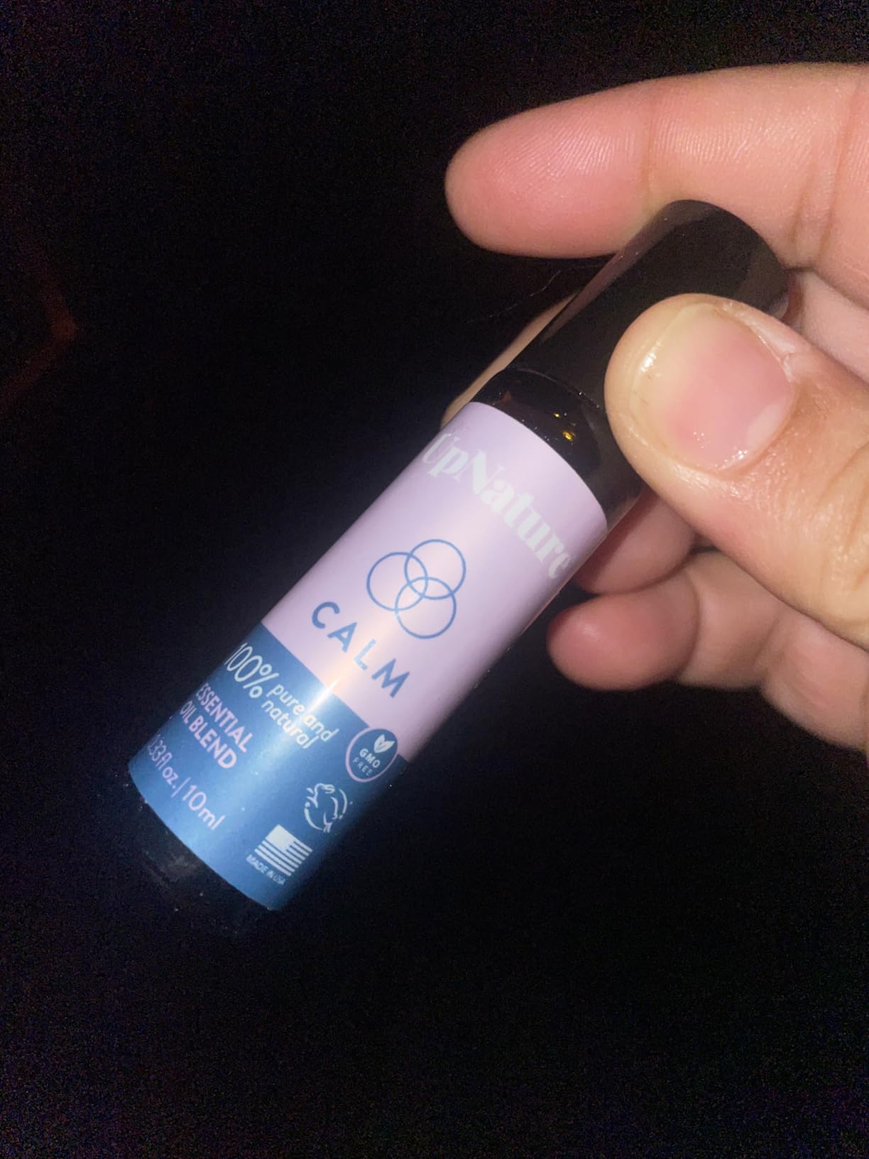 UpNature Calm Essential Oil Roll On - Stocking Stuffers for Teen Girls and Women - 100% Natural Stress Relief Aromatherapy Blend - Relaxation Self Care Gifts for Women - Customer Photo 2