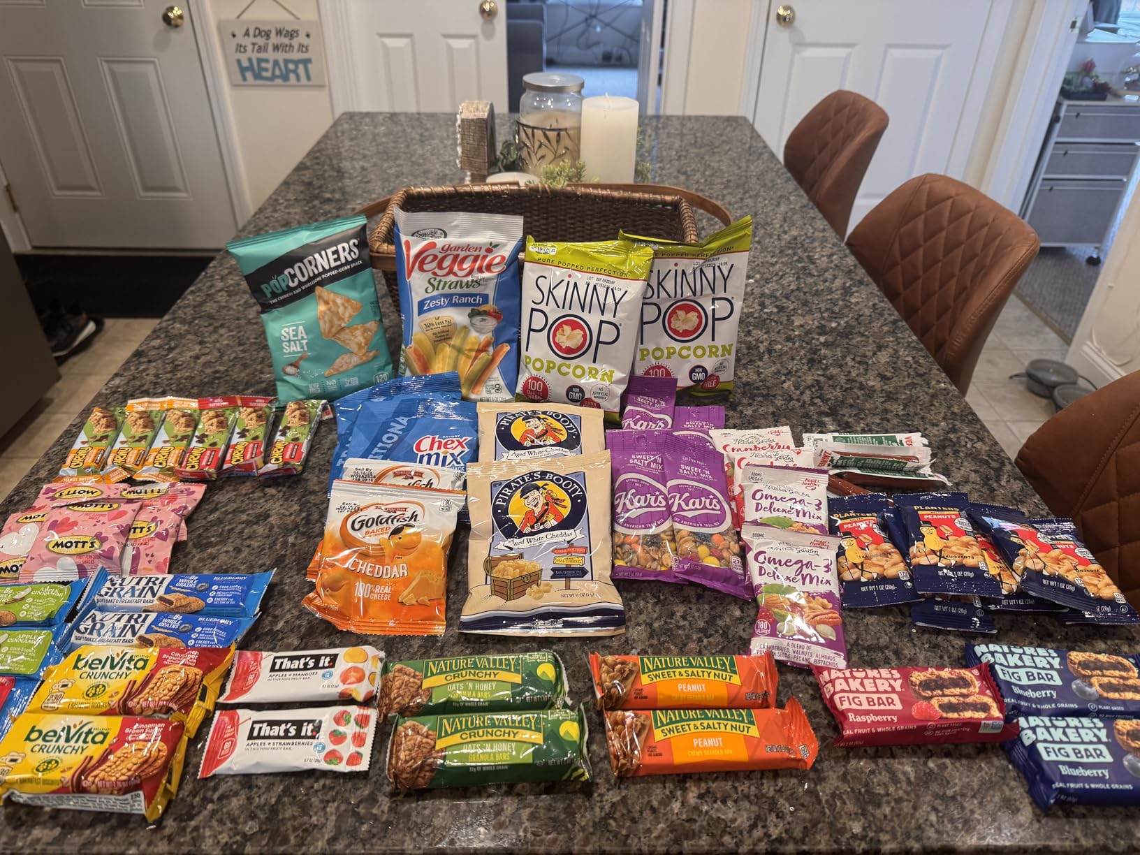 Healthy snack Care Package (30 count) A Gift crave Snack Box with a Variety of Healthy Snack Choices – Great for Office, College Military, Work, Students etc. - Customer Photo 1