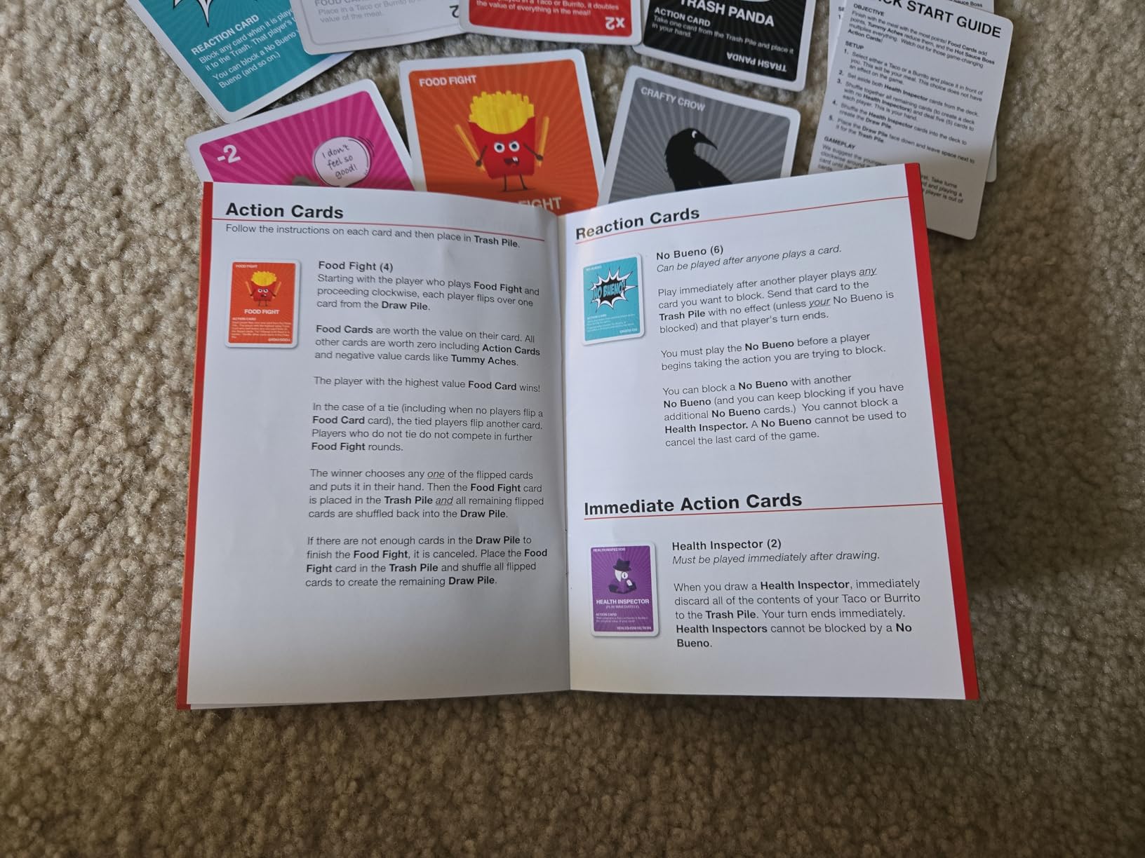 Taco vs Burrito - The Wildly Popular Surprisingly Strategic Card Game Created by a 7 Year Old - 5 Ways to Play - a Family-Friendly Party Game for Kids, Teens & Adults - Customer Photo 1