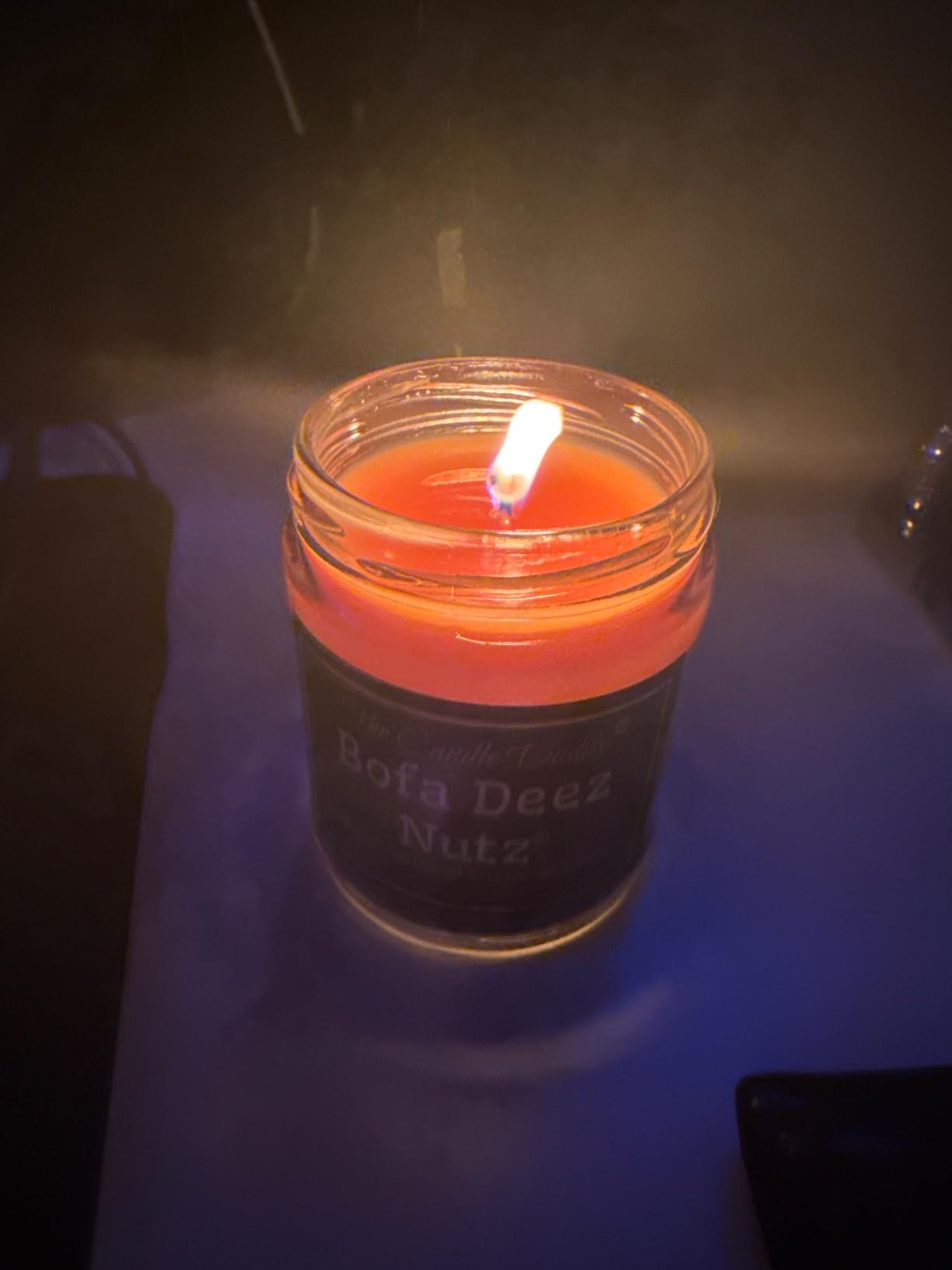 Bofa Deez Nutz- Funny- Banana Nut Bread n Hazelnut Vanilla- Scented Candle- Double Pour- 6 Ounce- 40 Hour Burn Time - Customer Photo 2
