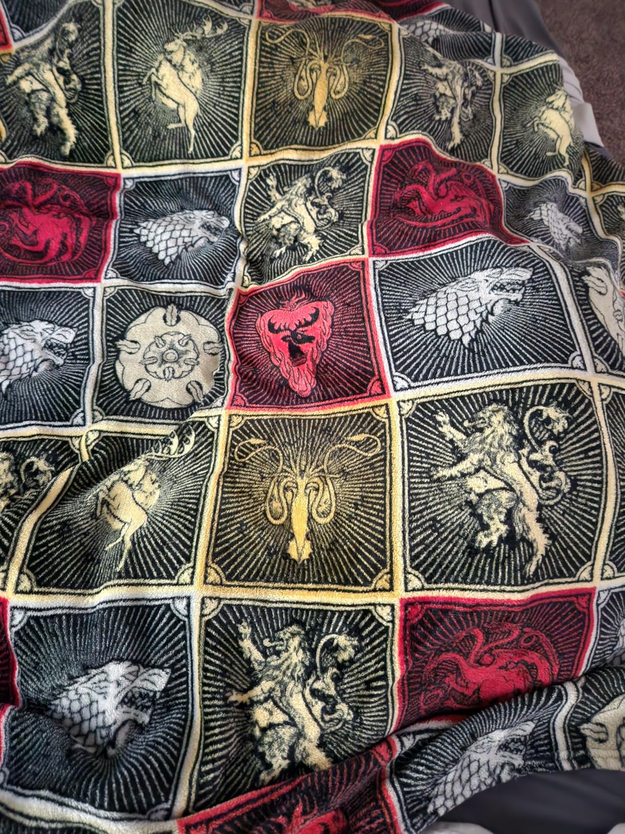 Game of Thrones Fleece Blanket, Super Soft Blanket Throw - Customer Photo 1