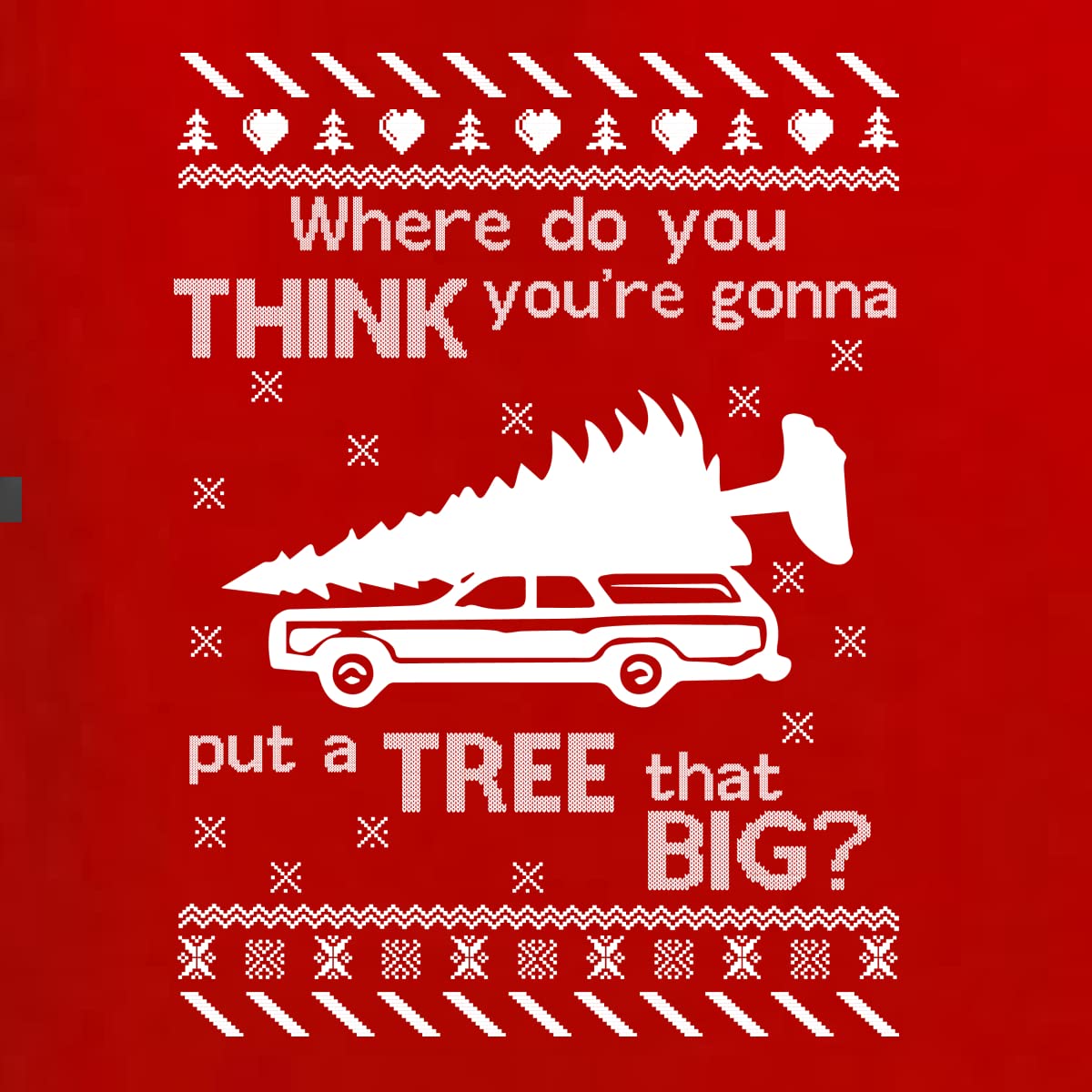 Wild Bobby Why is The Carpet All Wet Todd Margo Couples Ugly Christmas Graphic Sweatshirts - Customer Photo 2