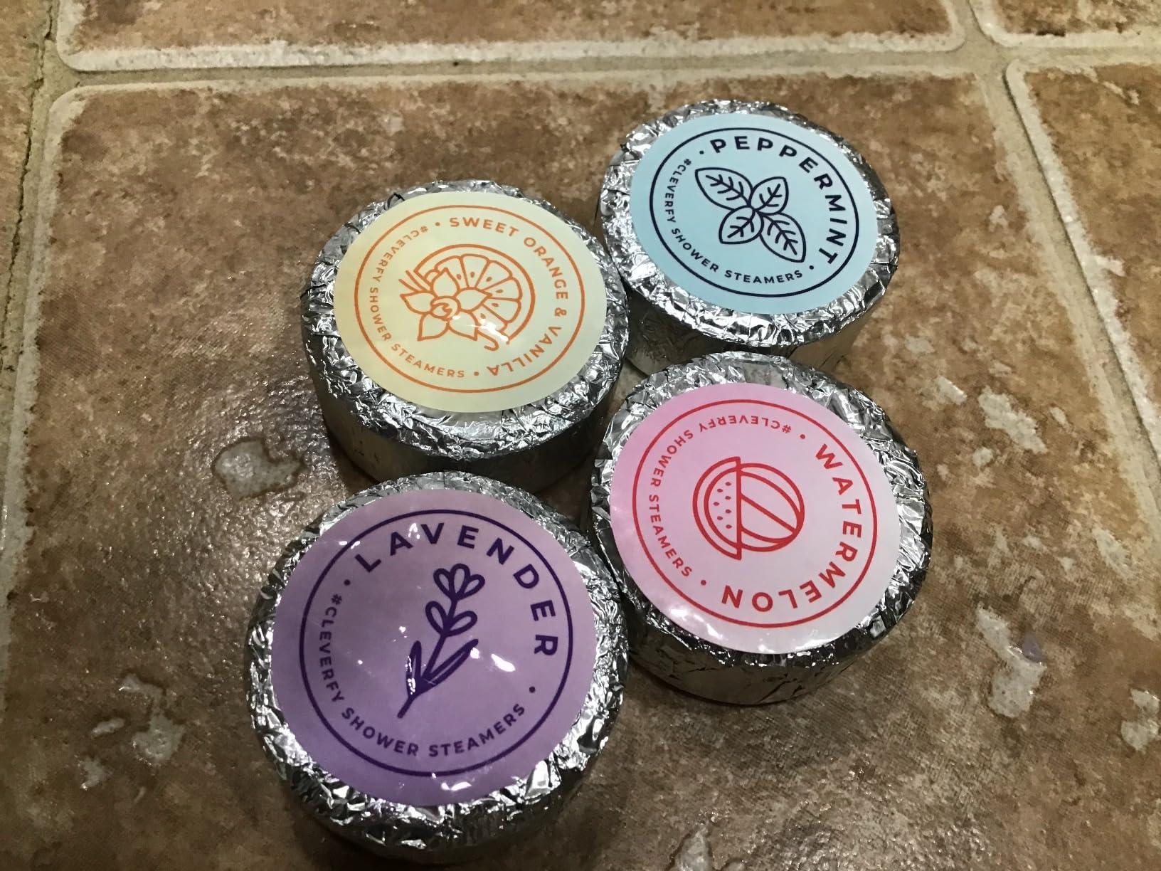 Cleverfy Shower Steamers Aromatherapy Gifts for Women and Men, 6 Tablets customer photo 2