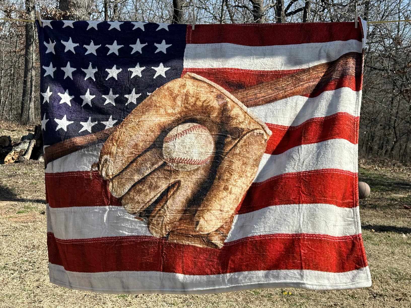 Jekeno Texas Gifts Blanket for Men Women, Texas Flag Throw Blankets Gifts for Adult Kids Boys Girls, Independence Day Texas Themed Decor for Home Bed Couch - Customer Photo 1