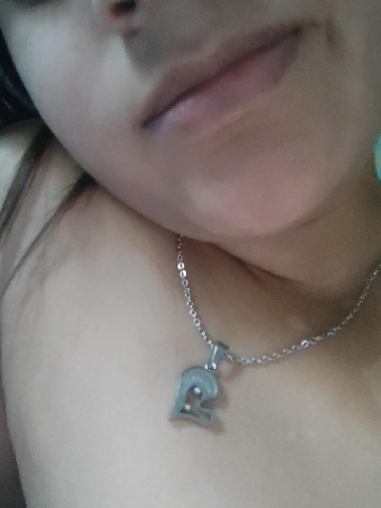 Jstyle 4Pcs Couple Necklace Bracelets Matching Set for Women Men Heart Pendant Necklace His and Hers Bracelets Couple Gift Customer Review Jstyle 4Pcs Couple Necklace Bracelets Matching Set for Women Men Heart Pendant Necklace His and Hers Bracelets Couple Gift - Customer Photo 1