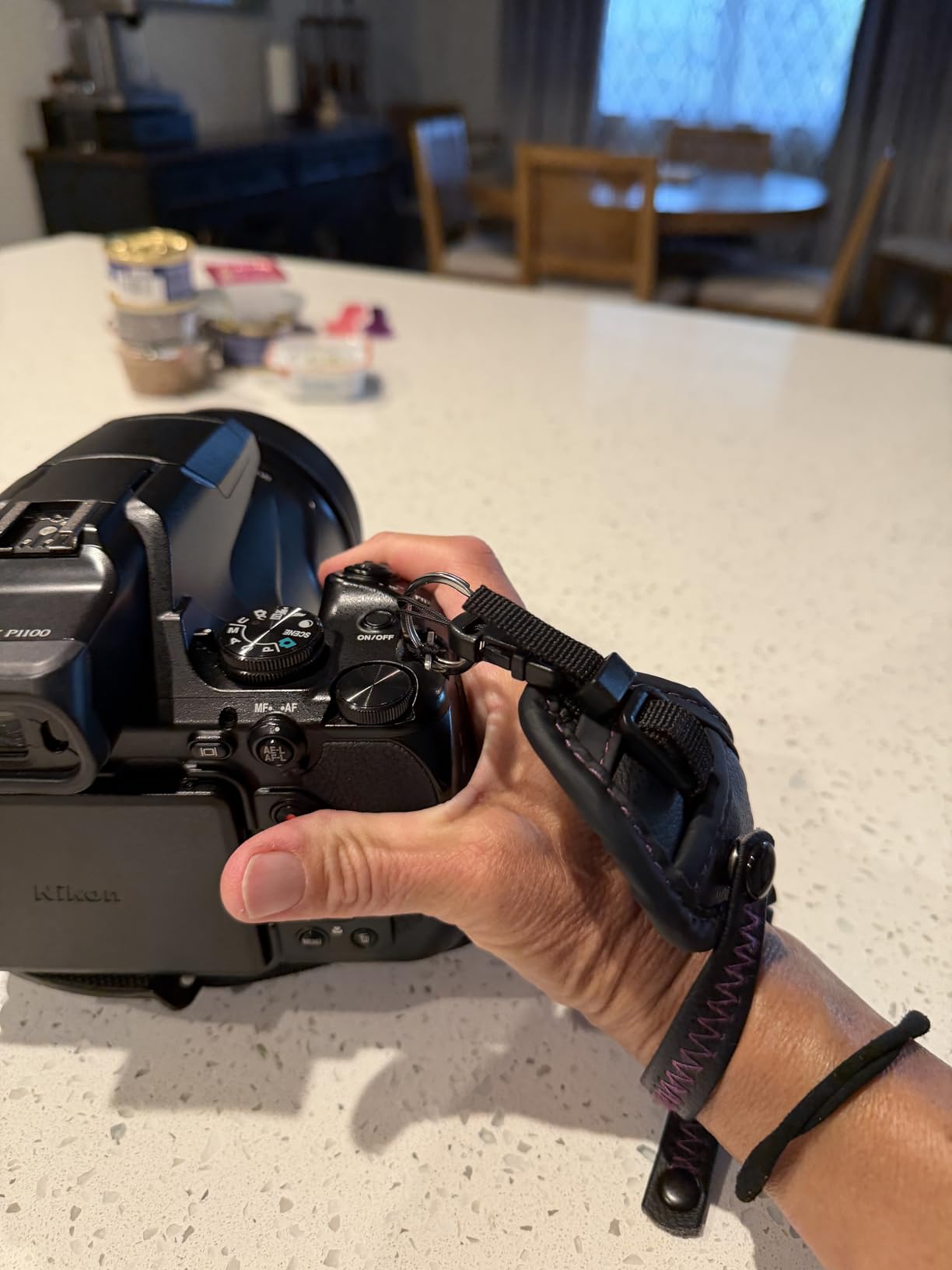 Altura Photo Camera Hand Strap - Rapid Fire Secure Grip, Padded Wrist Straps for Photographers for DSLR and Mirrorless Cameras - Customer Photo 1