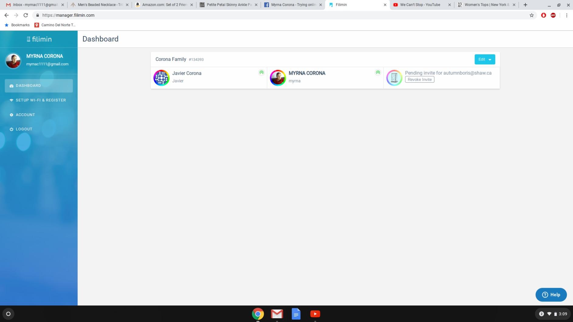 Friendship Lamp® by Filimin Classic - Best Friend Lamps Wi-Fi Touch Lamp LED Light for Long-Distance, Connection, Relationship, Friendship, Gifts, Love, 200+ Colors, App Setup - Set of 2 - Customer Photo 1