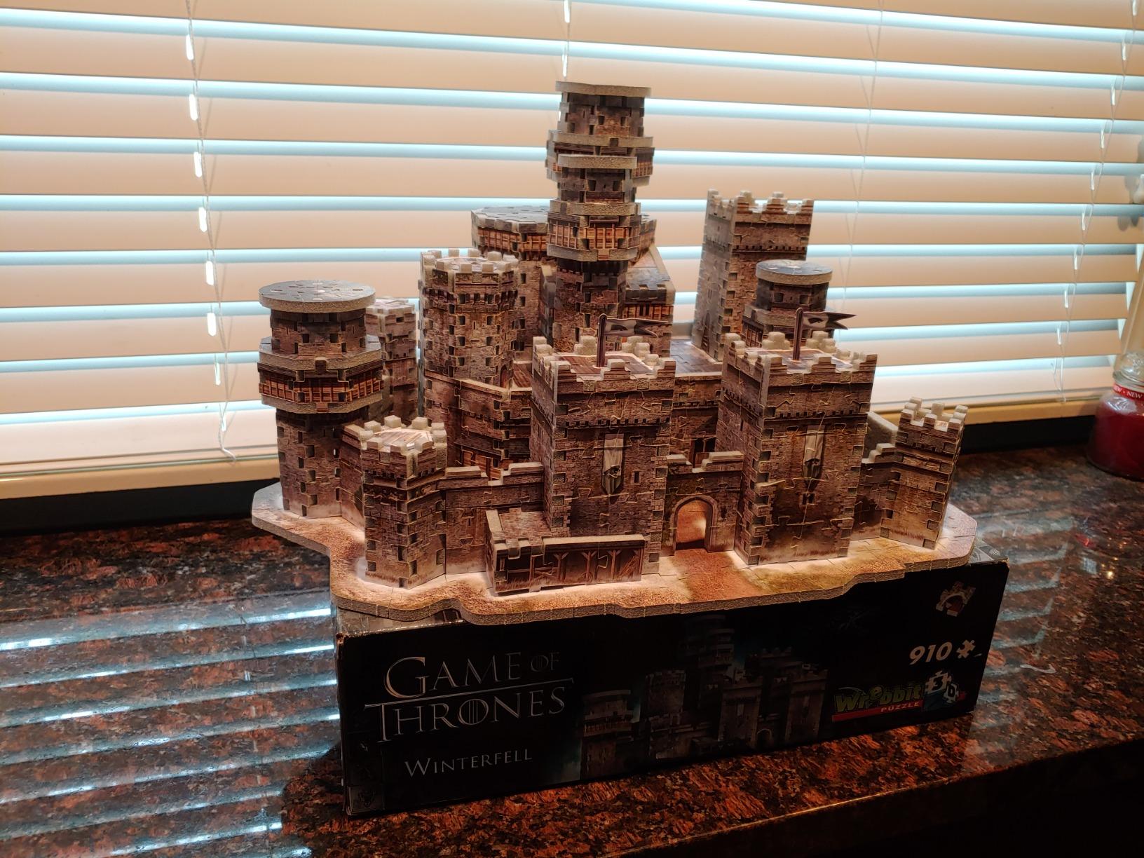 Wrebbit3D Game of Thrones 3D Puzzle Model of Winterfell - Customer Photo 1