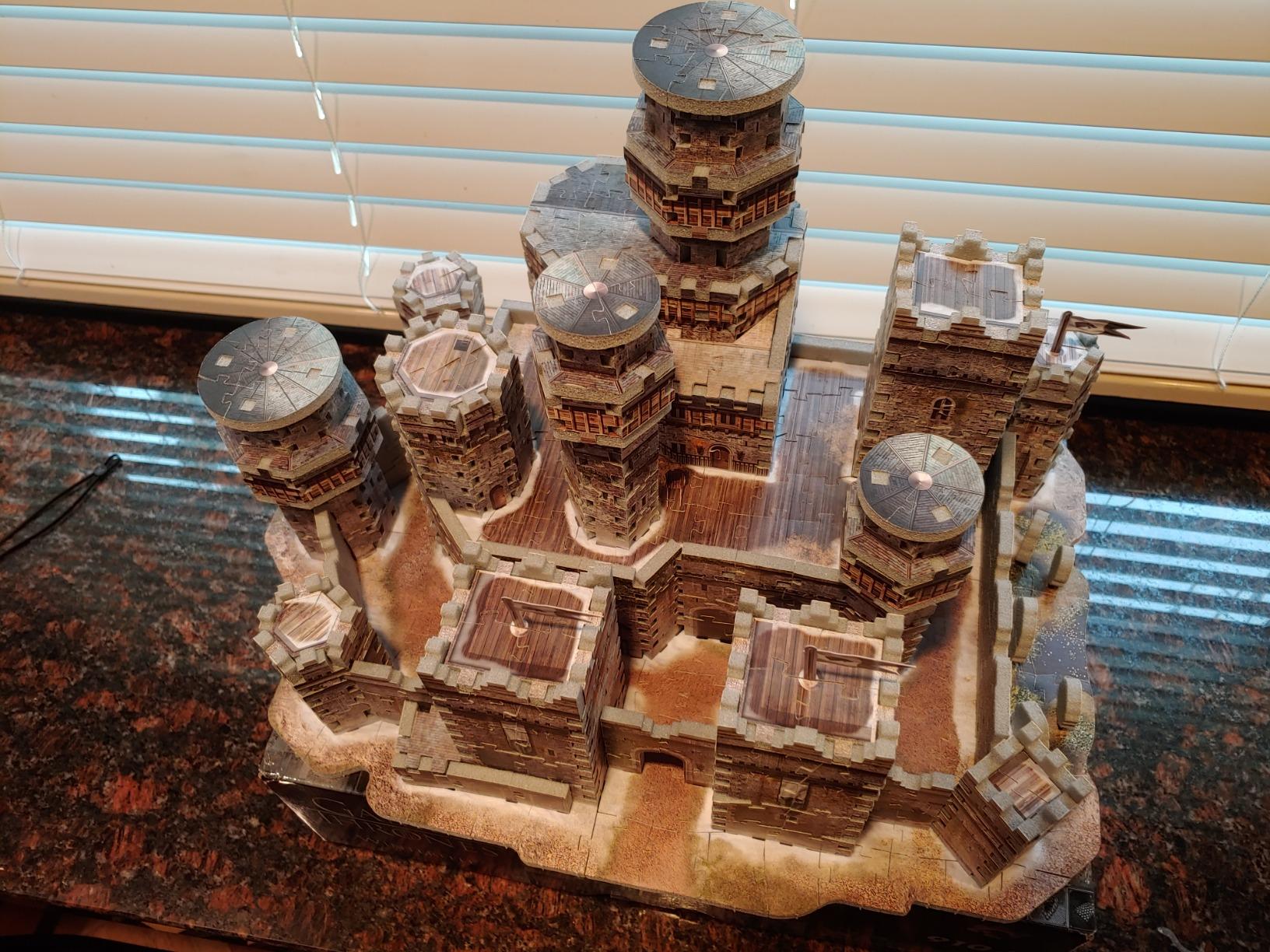 Wrebbit3D Game of Thrones 3D Puzzle Model of Winterfell - Customer Photo 2