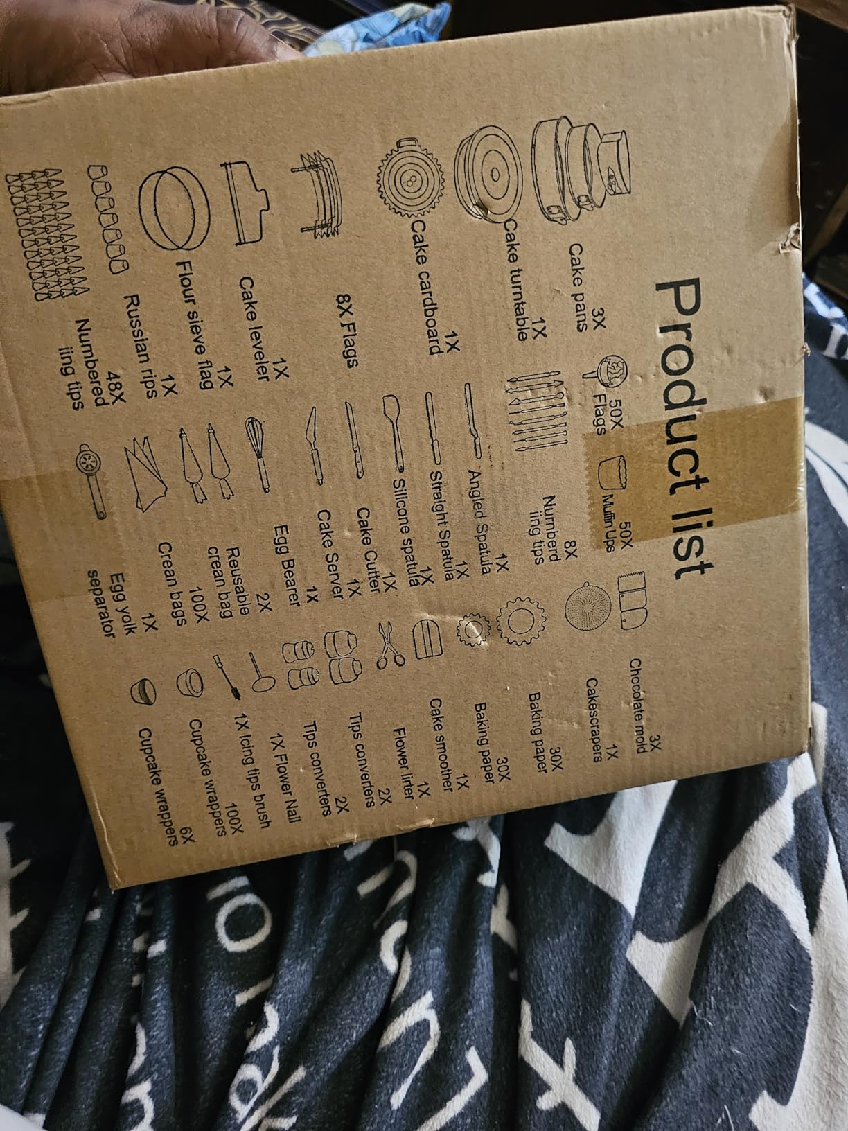 Cake Decorating Kits 567 PCS Baking Set with Springform Pans Set, Rotating Turntable, Decorating Tools, Cake Baking Supplies for Beginners and Cake Lovers - Customer Photo 2