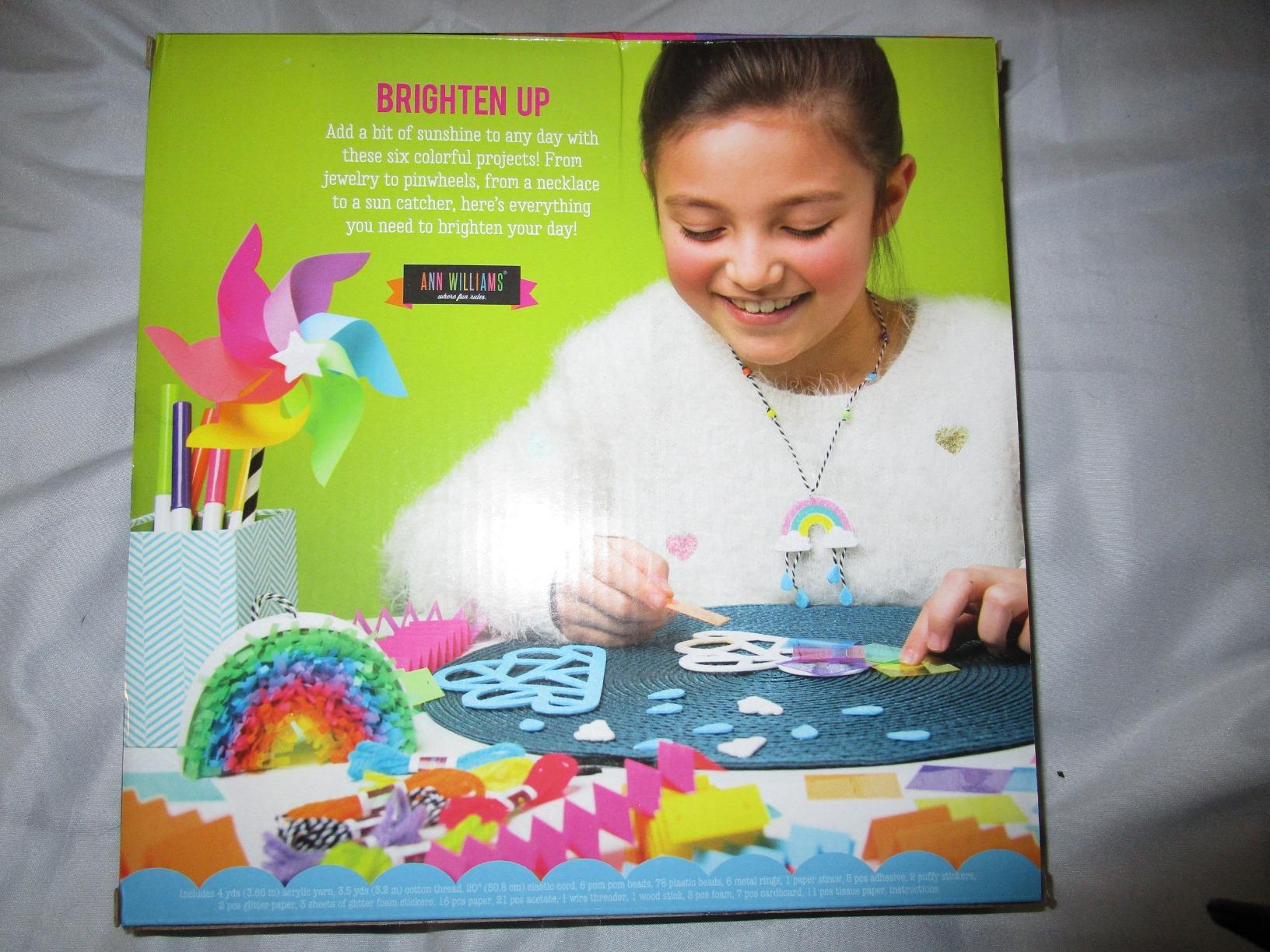 Craft-tastic – I Love Rainbows Craft Kit – Make 6 Colorful Arts & Crafts Projects - Customer Photo 1