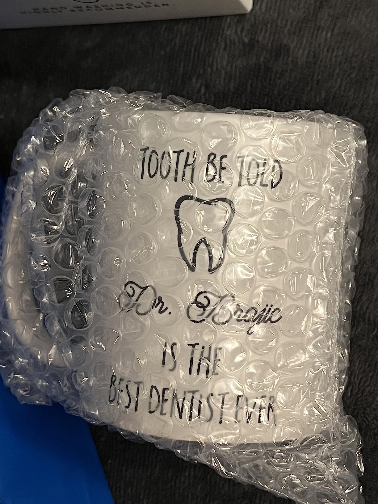 Andaz Press Personalized Custom 11oz. PhD Graduation Coffee Mug Gift, Dr. Phinished, 1-Pack Cups for Graduates Students Class of Doctorate Grad Diploma Class of 2025 Graduation Mug PhD Cup PhD Gifts - Customer Photo 1