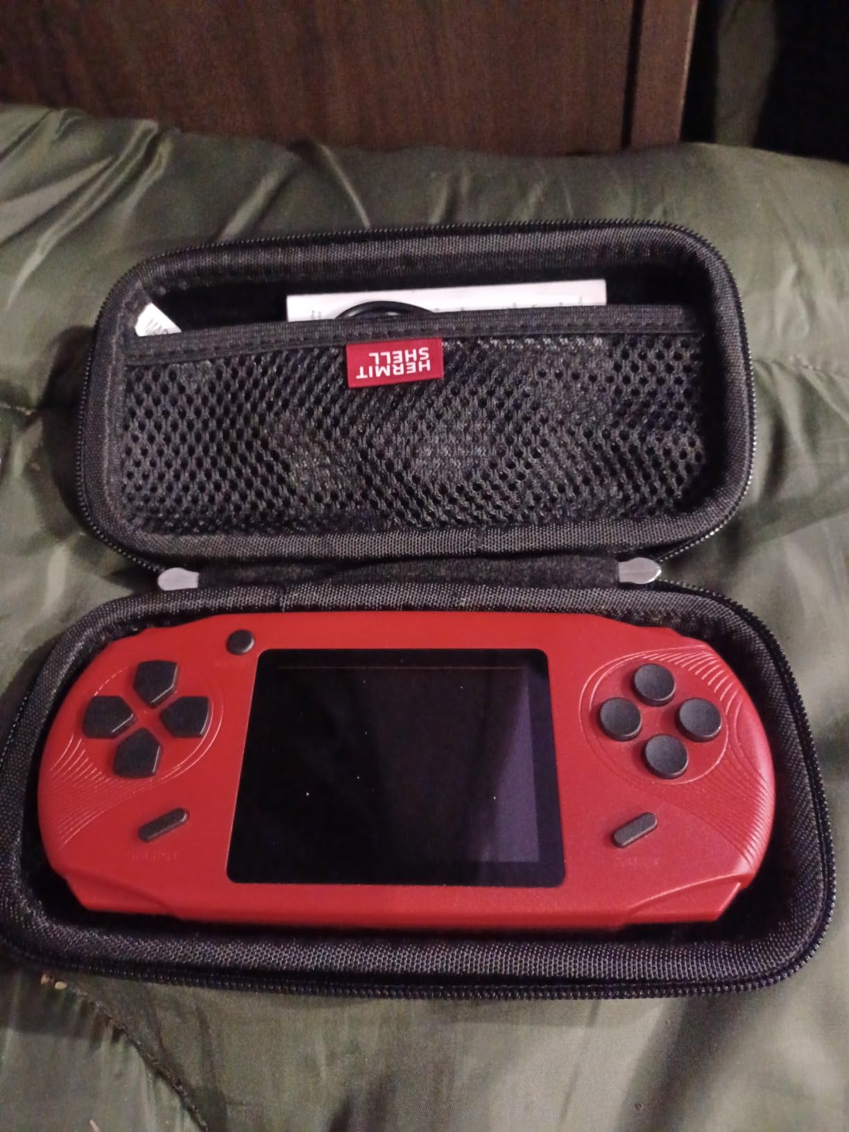 16 Bit Handheld Games for Kids Adults 3.0'' Large Screen Preloaded 100 HD Classic Retro Video Games USB Rechargeable Seniors Electronic Game Player Birthday Xmas Present (Blue) - Customer Photo 1