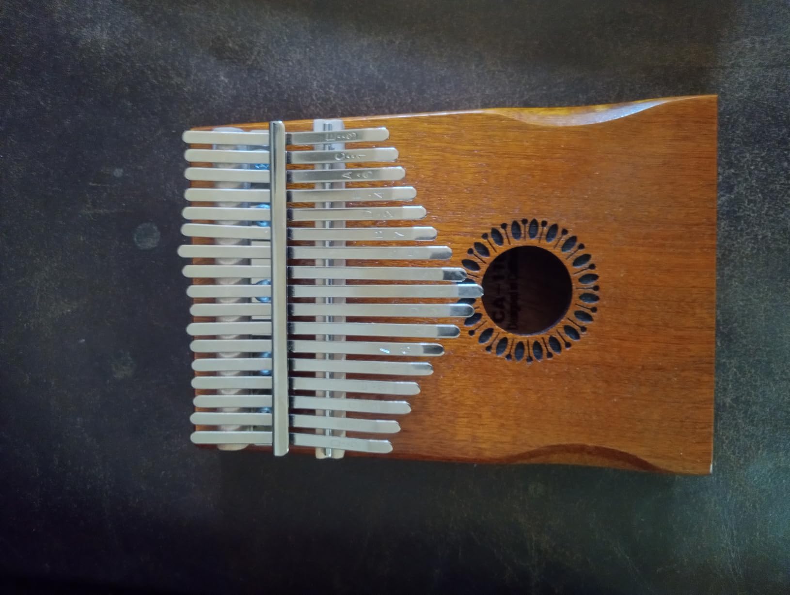 Kalimba Thumb Piano 17 Keys, Portable Mbira Finger Piano Gifts for Kids and Adults Beginners Wood - Customer Photo 4