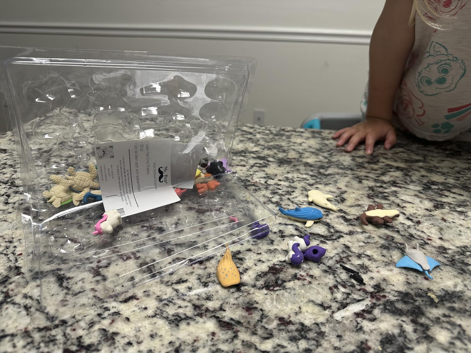 Mr. Pen- Animal Erasers, Desk Pets for Kids Classroom, 30 Pack, Animal Eraser Desk Pet - Customer Photo 3