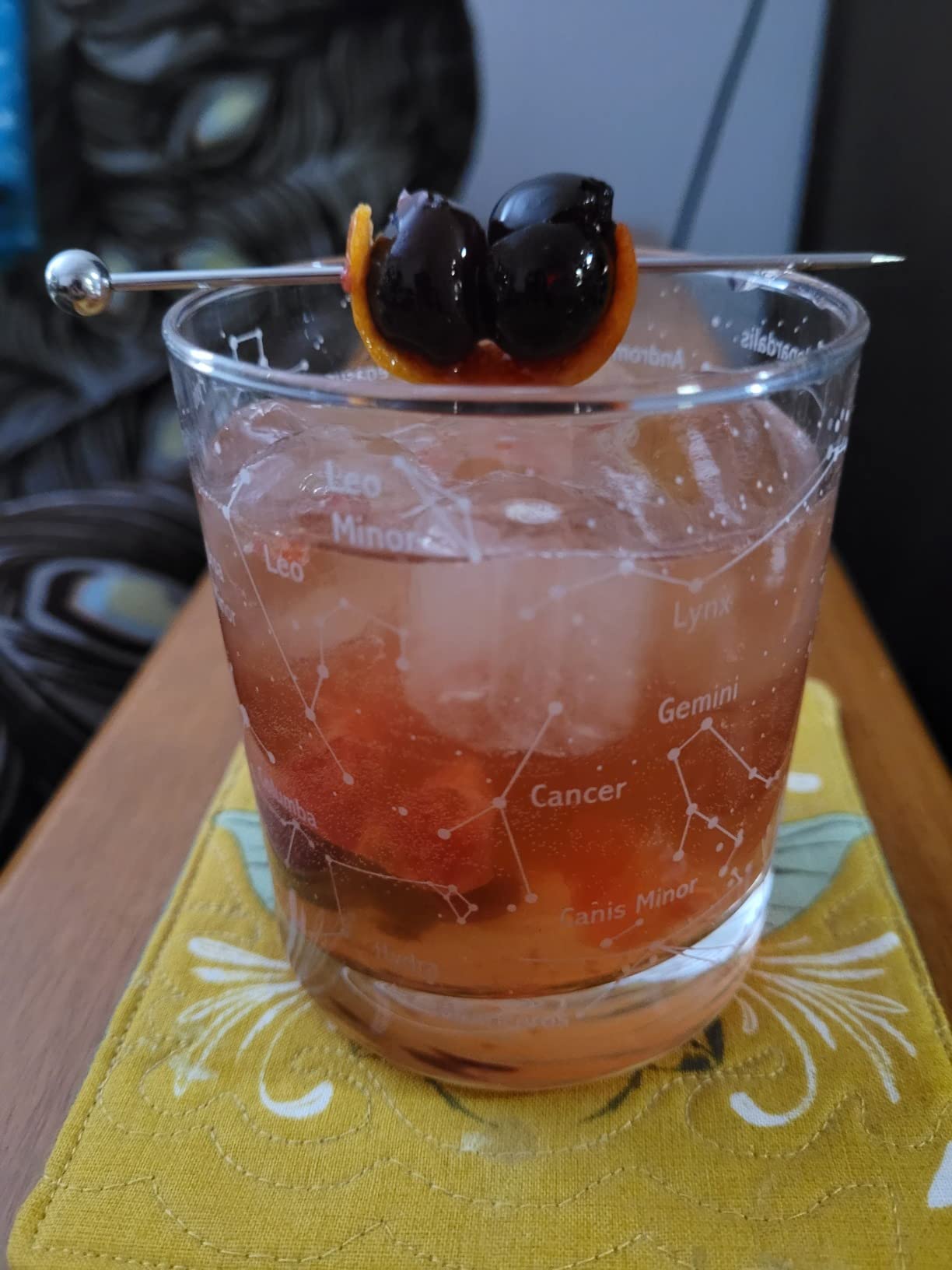 Greenline Goods Whiskey Glasses – Northern Summer Sky & Astronomy Constellations (Set of 2) – Etched 10 Oz Tumbler Gift Set - Old Fashioned Rocks Wisky Glass - Customer Photo 1