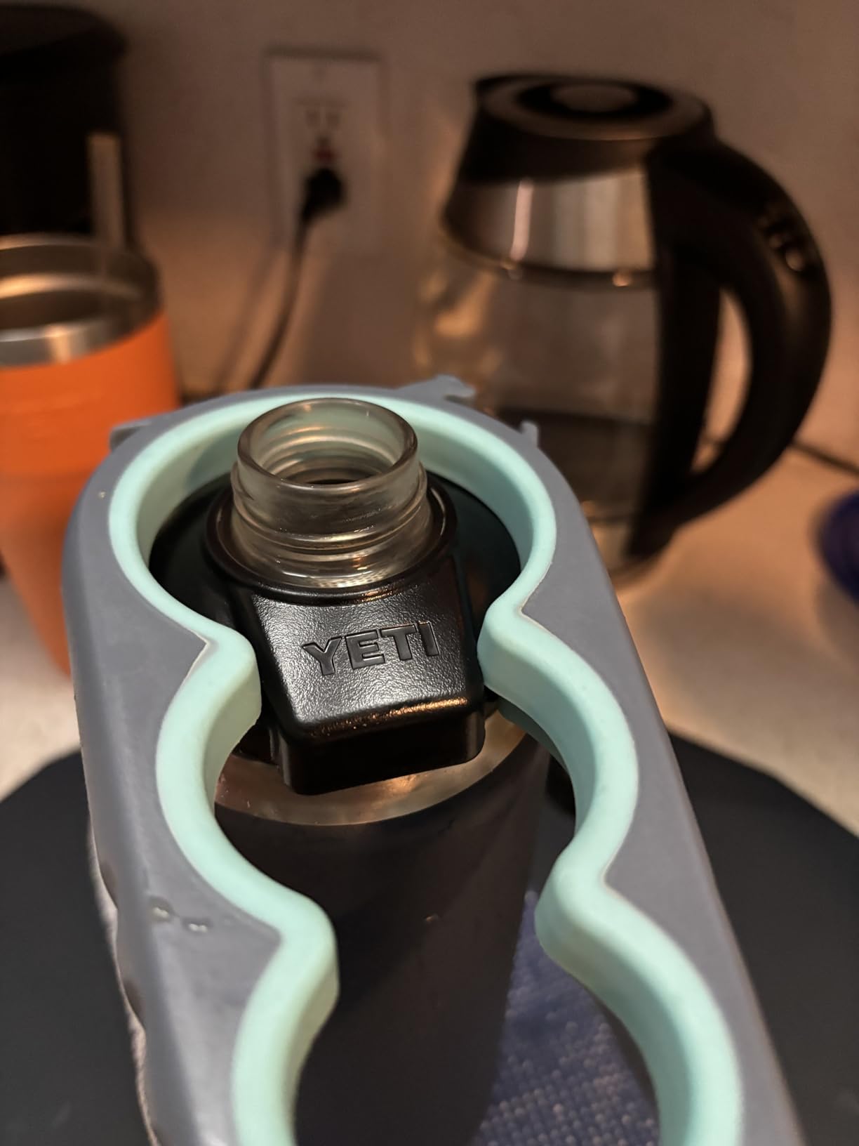 Otstar Jar Opener Bottle Opener and Can Opener for Weak hands, Seniors with Arthritis and Anyone with Low Strength, Mutil Jar Opener Get Lids Off Easily (Blue and Grey) Customer Review Otstar Jar Opener Bottle Opener and Can Opener for Weak hands, Seniors with Arthritis and Anyone with Low Strength, Mutil Jar Opener Get Lids Off Easily (Blue and Grey) - Customer Photo 1