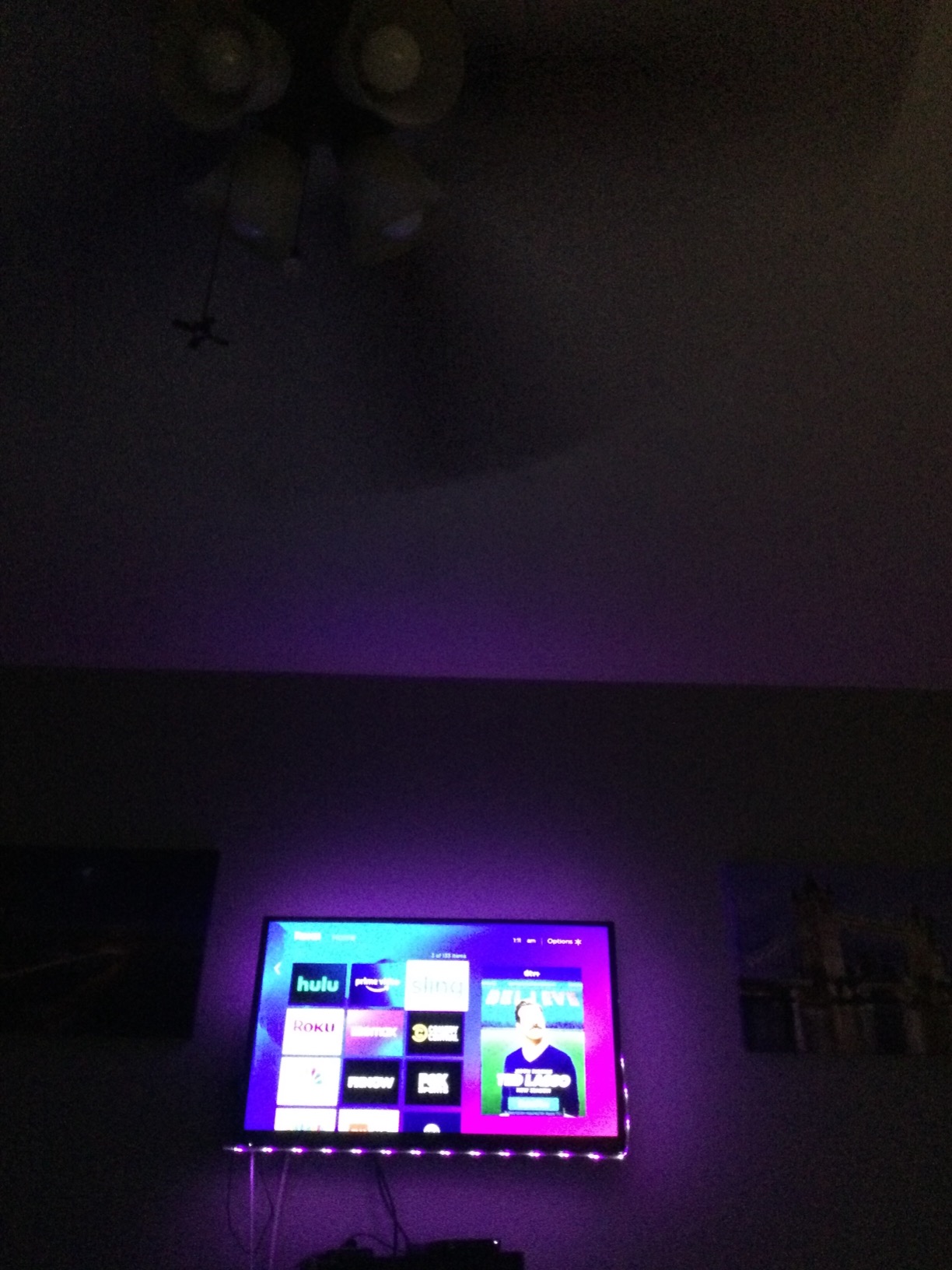 Philips Hue Smart 60W A19 LED Bulb - Soft Warm White Light - 4 Pack - 800LM - E26 - Indoor - Control with Hue App - Works with Alexa, Google Assistant and Apple Homekit - Customer Photo 1