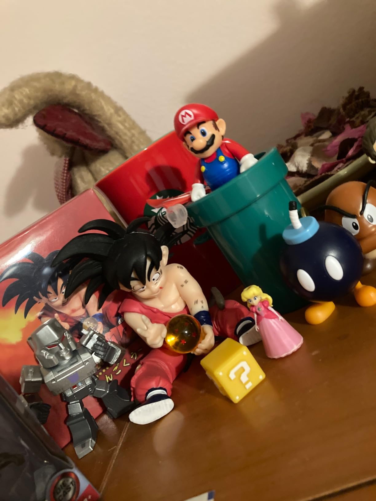 DBZ Actions Figures GK Goku Figure Statue Figurine Model Doll Super Saiyan Collection Birthday Gifts PVC 4 Inch - Customer Photo 2