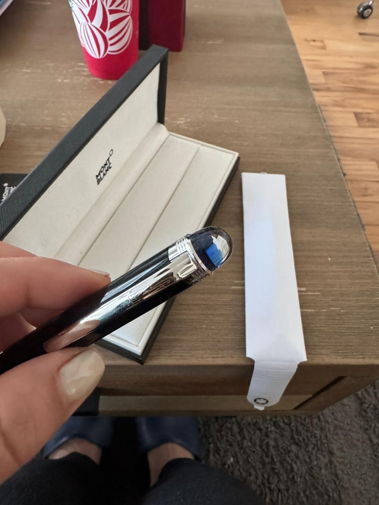 Montblanc Starwalker Resin Line - Blue Cap Ballpoint No 118848 - Customer Photo 1