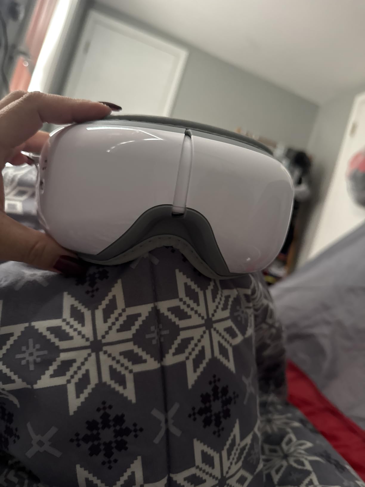 RENPHO Eye Massager with Heat Christmas White Elephant Birthday Gifts for Women Mom, FSA Eligible HSA Eye Mask for Migraine,Sleep Mask for Dry Eyes Relax, Reduce Strain for Men Dad Her Him Eyeris 1 - Customer Photo 1