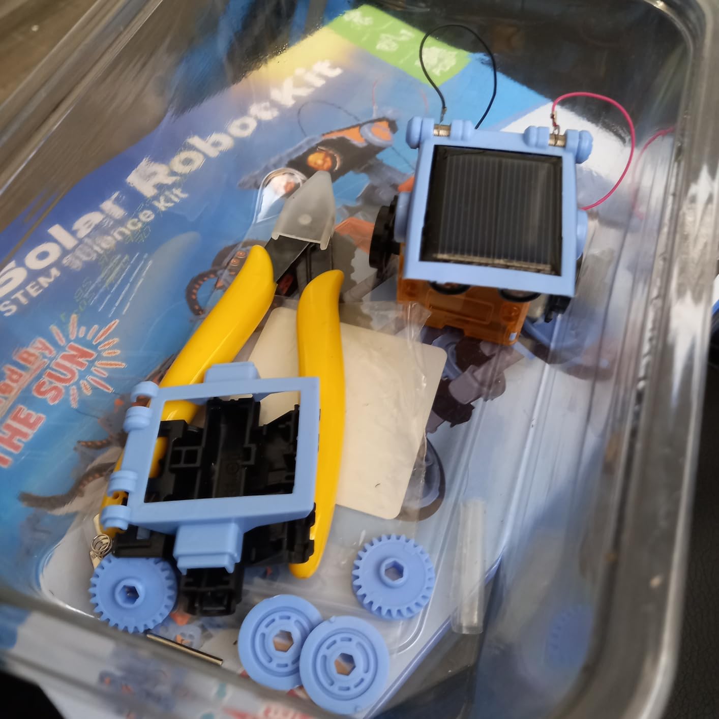 Sillbird 12-in-1 Solar Robot Building Kit Christmas STEM Gift for Boys Aged 8-13, DIY Science Educational Robotic Toys for Kids Teens Birthday, Powered by The Sun with 190 Pieces - Customer Photo 1