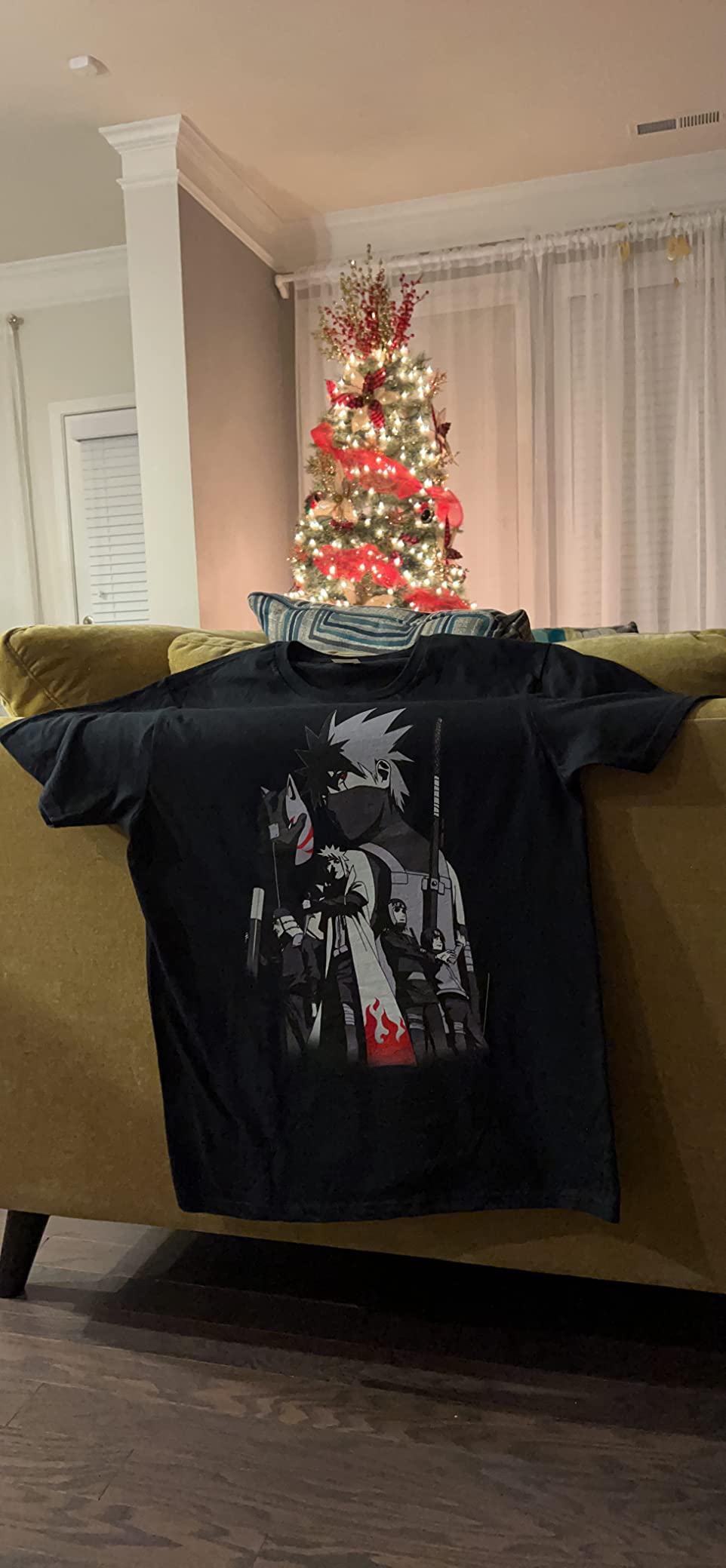 Naruto Shippuden Kakashi Story Limited Color Anime T-Shirt - Customer Photo 1