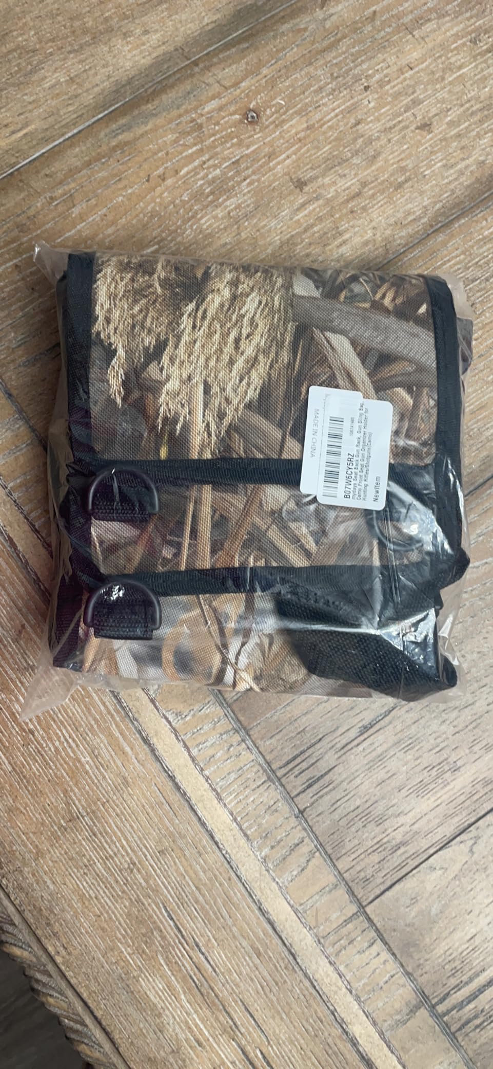 MYDAYS Seat Back Gun Rack, Gun Sling Bag, Camo Front Seat Gun Organizer Holder for Hunting Rifles/Shotguns - Customer Photo 1