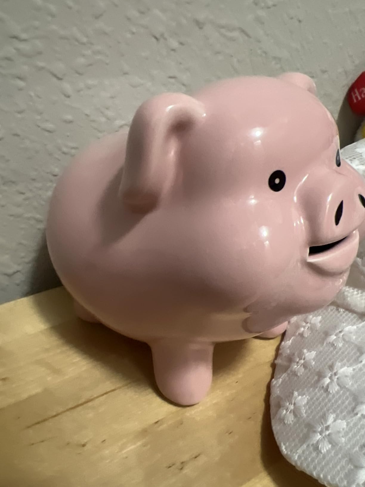 Ceramic Pig Piggy Bank for Adults Must Break to Open,Girls Coin Bank for Boys,Money Box for Cash Gift,Tip Money Jar,Alcancias De Dinero para Adultos Niños,Cash Saving,Modern Home Decor Living Room Customer Review Ceramic Pig Piggy Bank for Adults Must Break to Open,Girls Coin Bank for Boys,Money Box for Cash Gift,Tip Money Jar,Alcancias De Dinero para Adultos Niños,Cash Saving,Modern Home Decor Living Room - Customer Photo 1