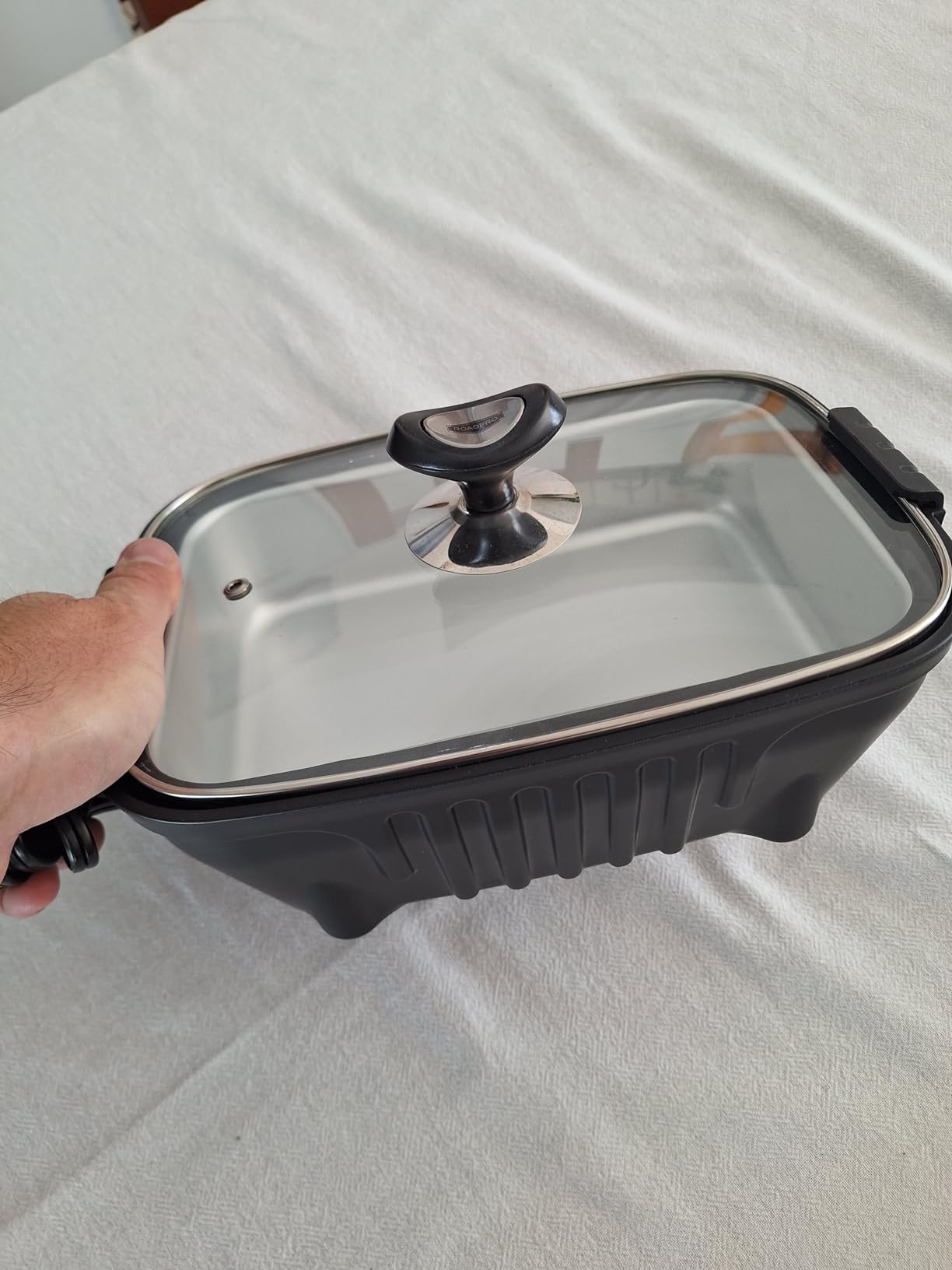 RoadPro RPSC200 12-Volt Personal-Sized Roaster for Car or Truck and Camping or Tailgating - Customer Photo 1