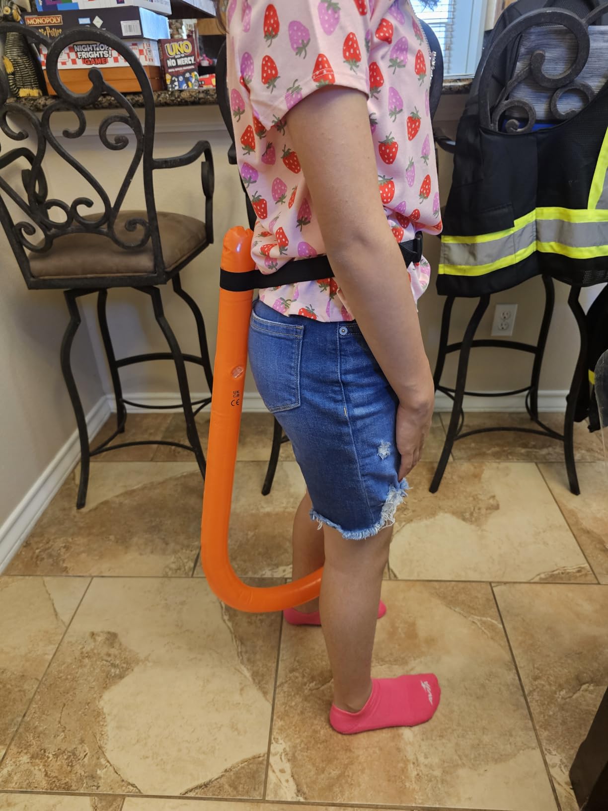 It's Bananas! The Monkey Tail Game - Funny, Fun Party & Family Board Game for Kids, Stocking Stuffer, Christmas, Thanksgiving, White Elephant, Girls Night, Birthday Gift, Gag, Novelty - Customer Photo 2