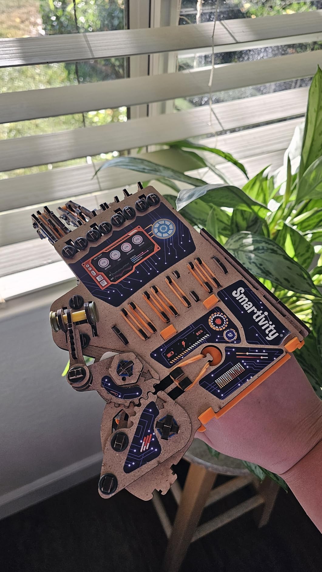 Smartivity DIY Robotic Mechanical Hand STEM Toy for Kids 8-14 Years Old | Parents Choice Award Winner I Birthday Gift for Kids | Engineering Kit for 8, 9, 10, 11, 12, 13, 14 Years Old Boys & Girls - Customer Photo 2