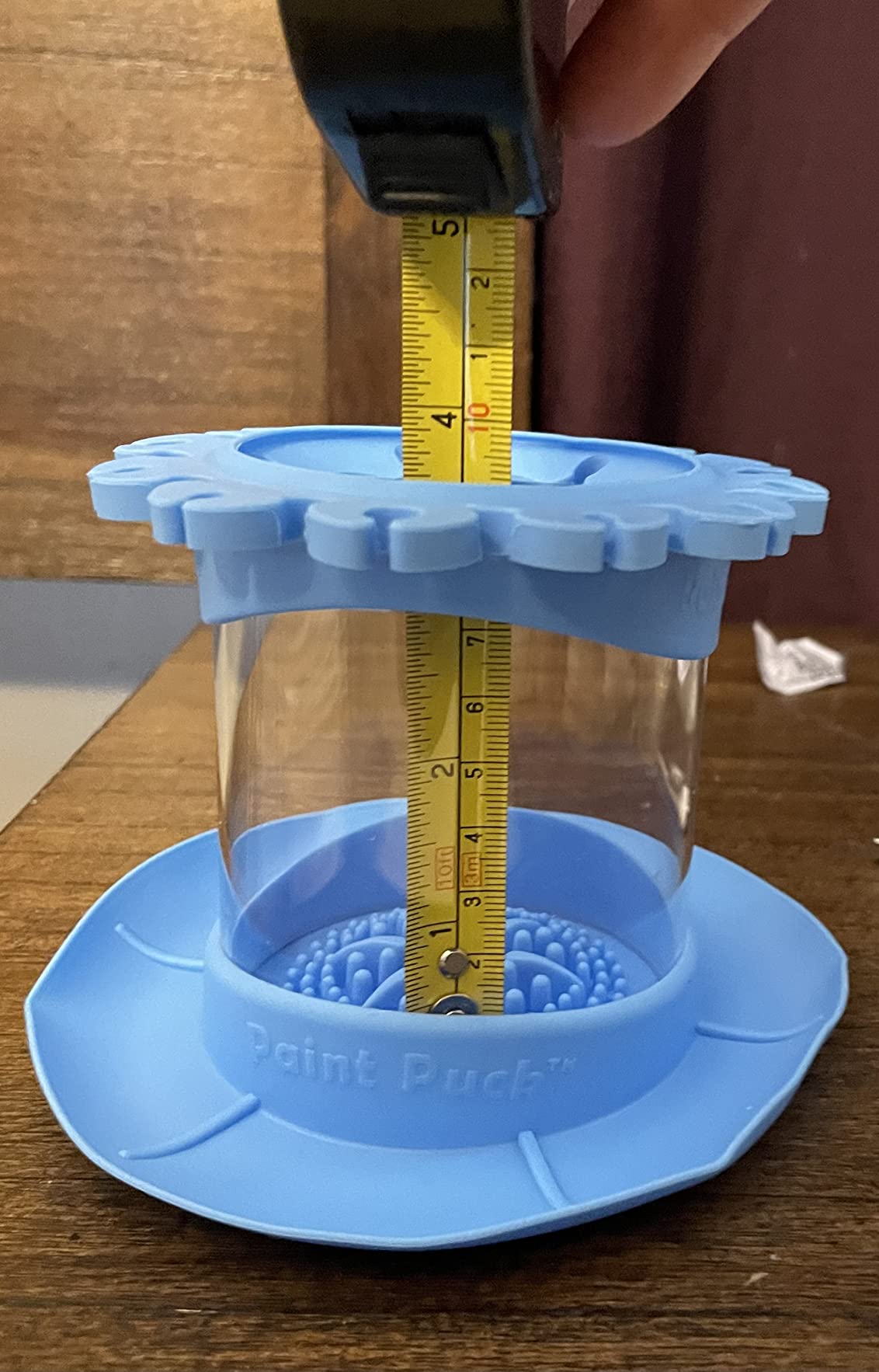 Paint Puck Ultimate Rinse Cup Paint Brush Cleaner (Green, Mug) – Non-Spill Paint Water Cup & Brush Cleaner with Brush Holder, Squeegee Lips & Drip Tray for Acrylic, Watercolor & Art Supplies Customer Review Paint Puck Ultimate Rinse Cup Paint Brush Cleaner (Green, Mug) – Non-Spill Paint Water Cup & Brush Cleaner with Brush Holder, Squeegee Lips & Drip Tray for Acrylic, Watercolor & Art Supplies - Customer Photo 0