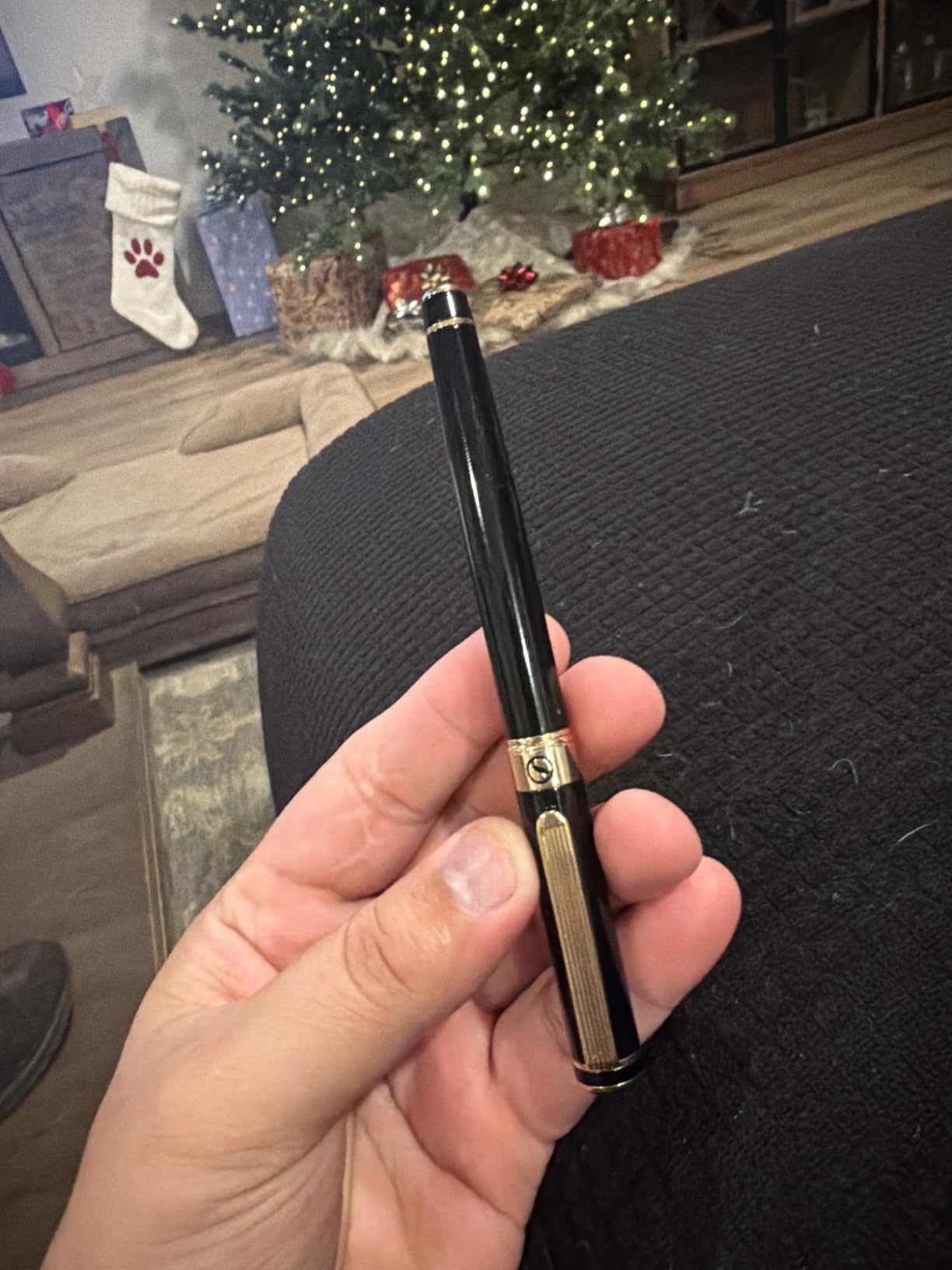 Scriveiner Silver Chrome Rollerball Pen - Stunning Luxury Pen, Real Gold Plating, Schmidt Ink Refill, Best Roller Ball Pen Gift Set for Men & Women, Professional, Executive Office, Fancy Pens - Customer Photo 2