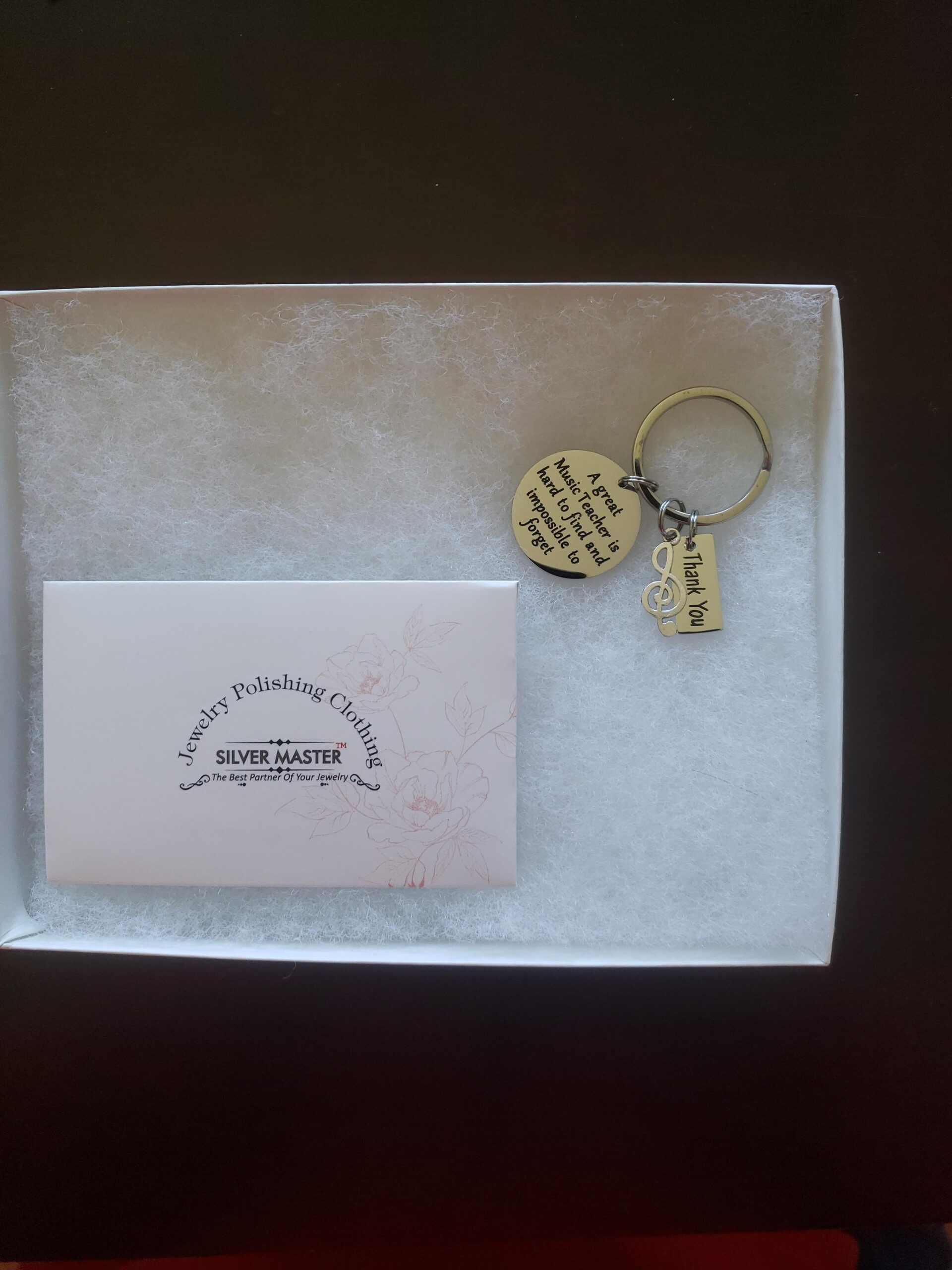 Kivosliviz Music Teacher Keychain Hard Find Thank You Appreciation Jewelry - Customer Photo 1