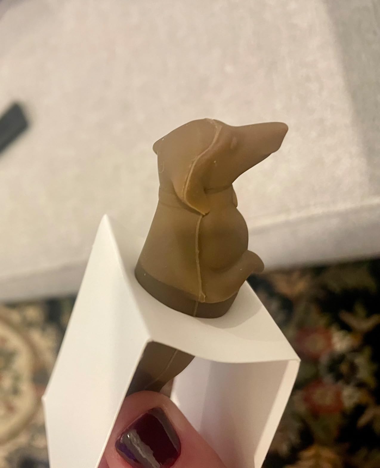 Genuine Fred WINER DOG Bottle Stopper, Silicone Wine Stopper with cute dachshund design - Keeps a tight seal - Fun Kitchen Gadget & Bar Cart Accessories - Great stocking stuffer & gift for dog lovers - Customer Photo 2