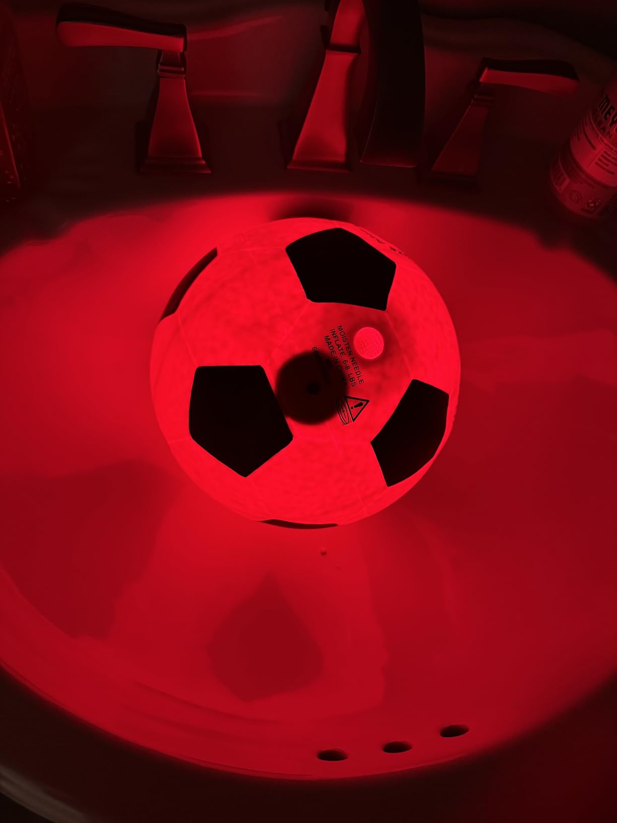 GlowCity Glow in The Dark Soccer Ball | Light Up Indoor/Outdoor Soccer Ball with 2 LED Lights | Pre-Installed Batteries | Fun Gift for Teens - Customer Photo 2