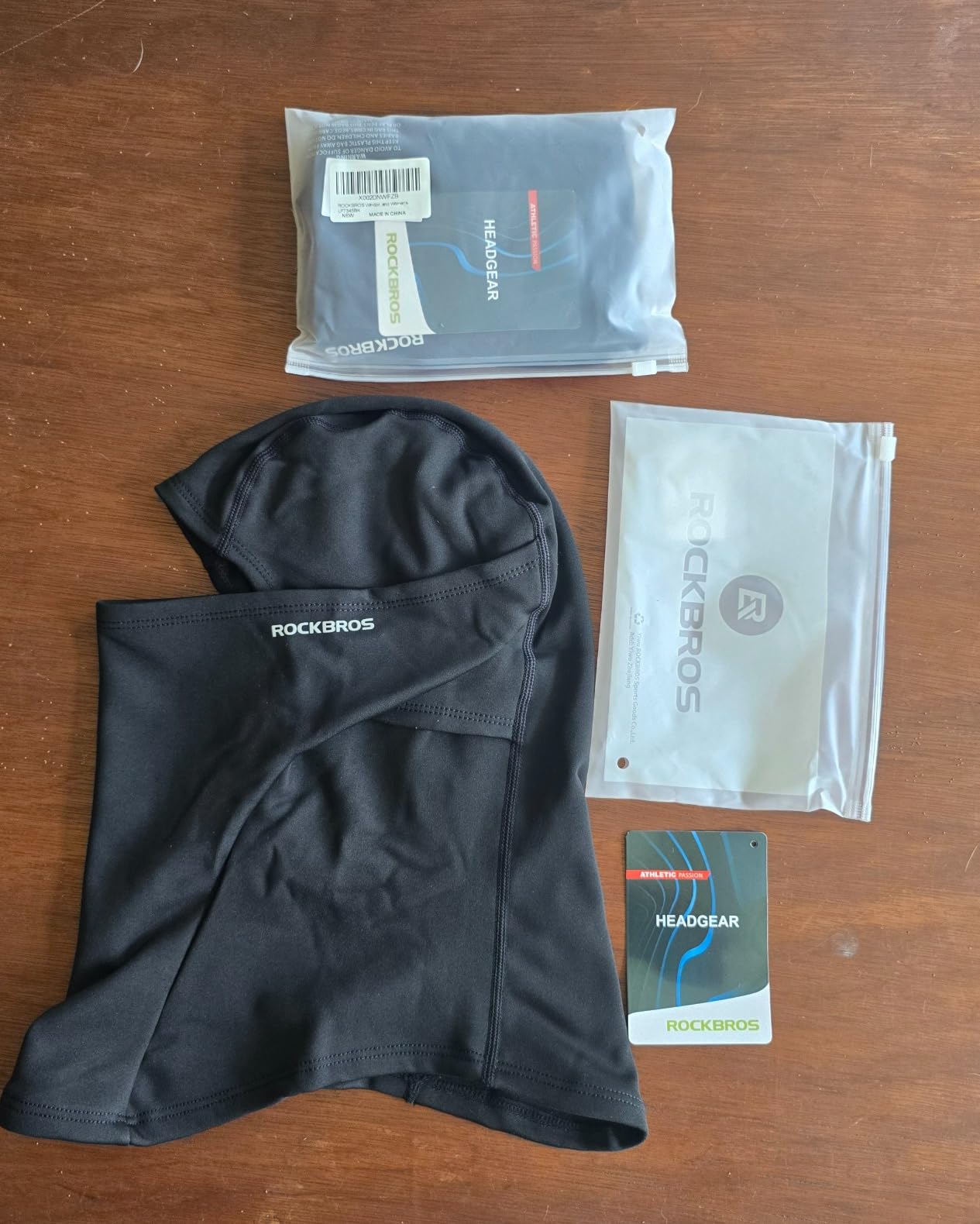 ROCKBROS Cold Weather Balaclava Ski Mask for Men Windproof Thermal Winter Scarf Mask Women Neck Warmer Hood for Cycling - Customer Photo 3