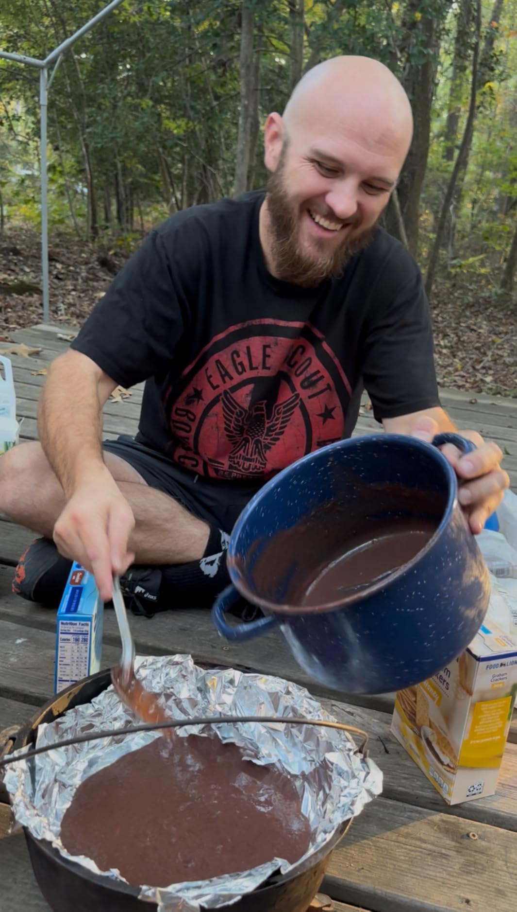 Eagle Scout Vintage (Red Distressed) T-Shirt - Customer Photo 2
