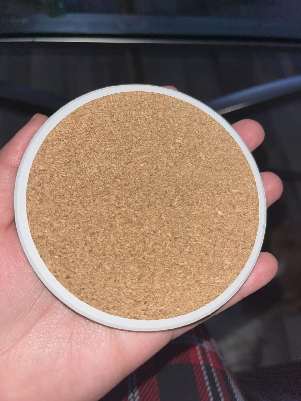 Coasters for Drinks, Funny Drink Coasters Absorbent with Holder 6 Pcs Absorbing Stone Funny Coaster Gift Set Housewarming Gift New Home Apartment Kitchen House Decor Gift for Women Men - Customer Photo 3