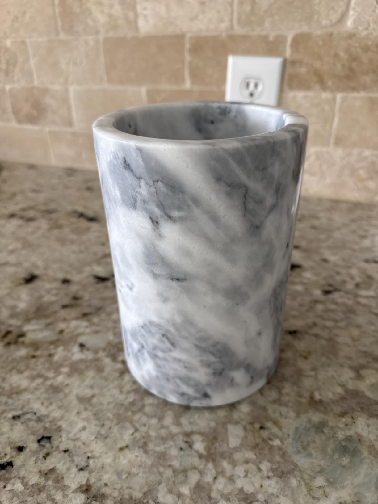 Homeries Marble Wine Chiller Bucket - Wine & Champagne Cooler for Parties, Dinner - Customer Photo 1