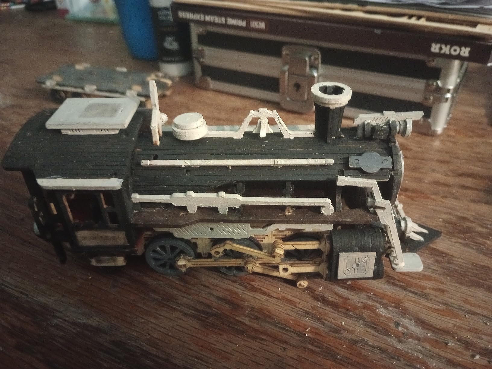 ROKR 3D Wooden Puzzle for Adults-Mechanical Train Model Kits-Brain Teaser Puzzles-Vehicle Building Kits-Unique Gift for Teens on Birthday/Christmas Day(1:80 Scale)(MC501-Prime Steam Express) Customer Review ROKR 3D Wooden Puzzle for Adults-Mechanical Train Model Kits-Brain Teaser Puzzles-Vehicle Building Kits-Unique Gift for Teens on Birthday/Christmas Day(1:80 Scale)(MC501-Prime Steam Express) - Customer Photo 2