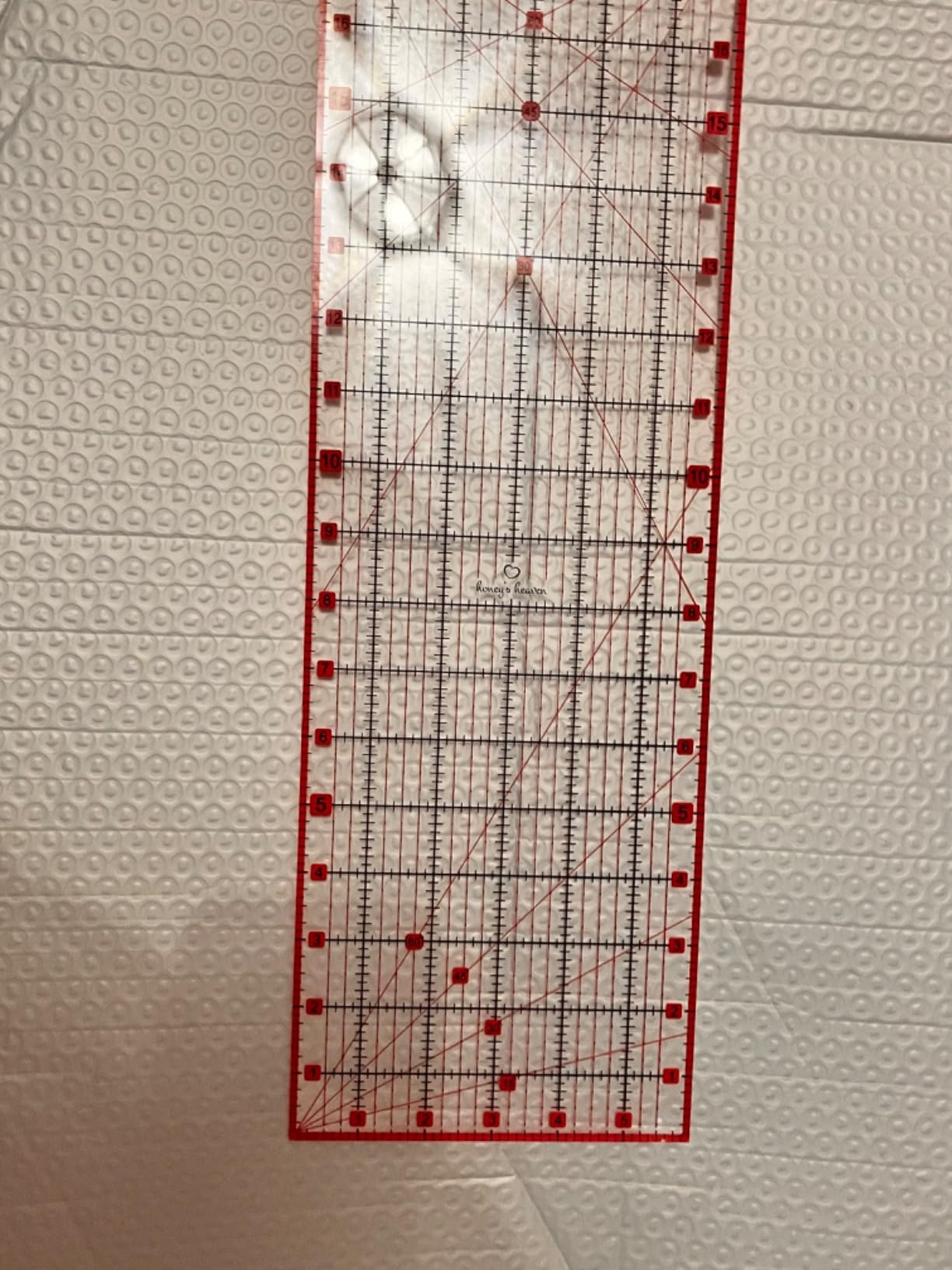 Rotary Cutter Set lavender - Quilting Kit incl. 45mm Fabric Cutter, 5 Replacement Blades, A3 Cutting Mat, Acrylic Ruler and Craft Clips - Ideal for Crafting, Sewing, Patchworking, Crochet & Knitting - Customer Photo 4