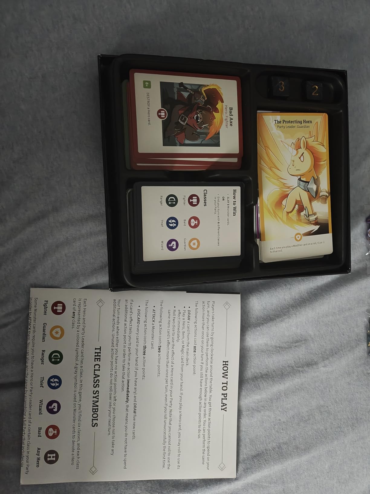 Unstable Games Here to Slay Card Game - Fantasy Adventure Strategy Game for 2-6 Players, Ages 10 and Up - Family Game Night Card Game from the Creators of Unstable Unicorns - Customer Photo 2