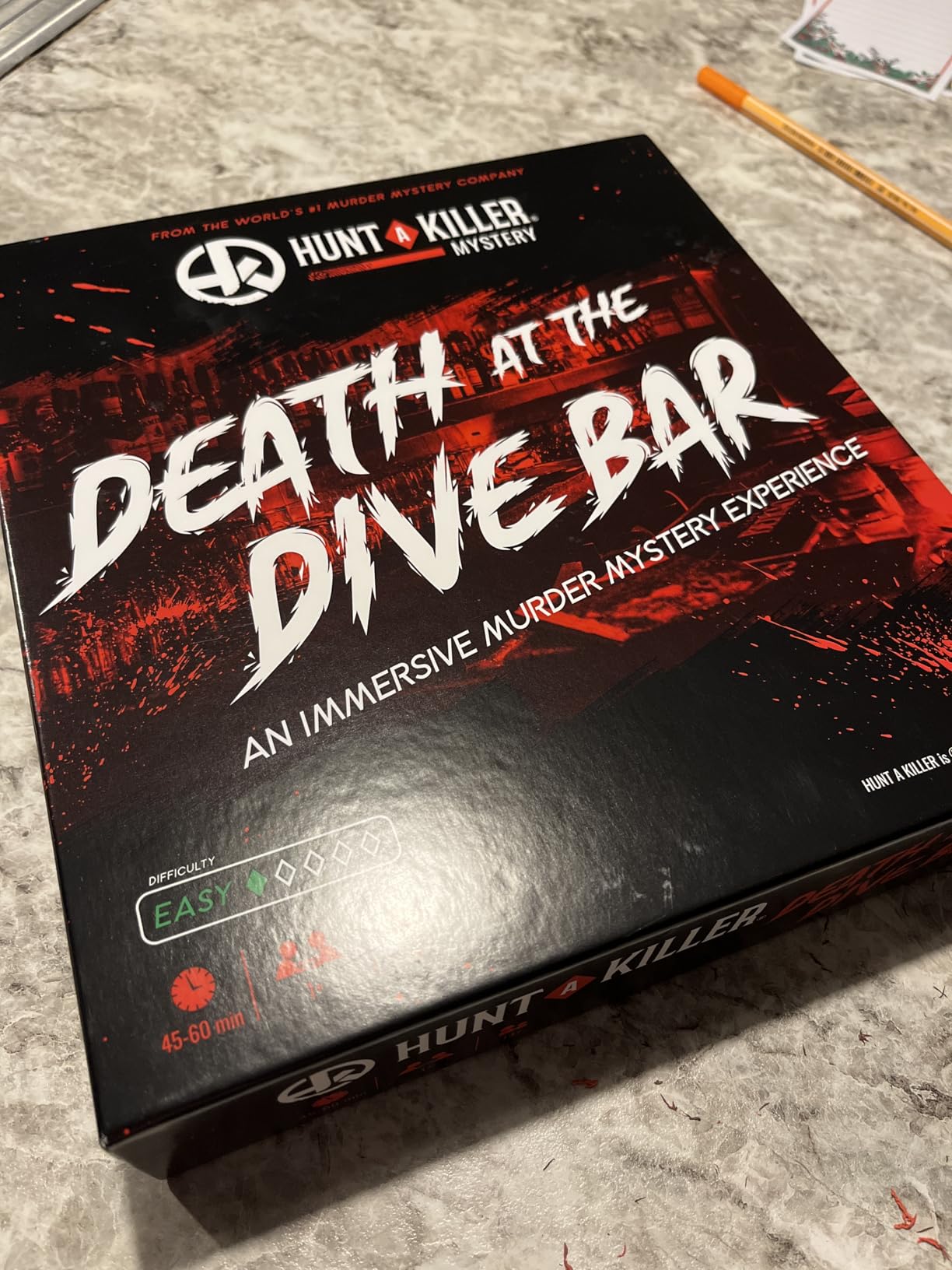 Hunt A Killer: Death At The Dive Bar, Solve a Murder at Old Scratch Tavern, Immersive Murder Mystery Game, Play Detective in Unsolved Mysteries, Great Gift For True Crime Fans, Designed for Ages 14+ - Customer Photo 4